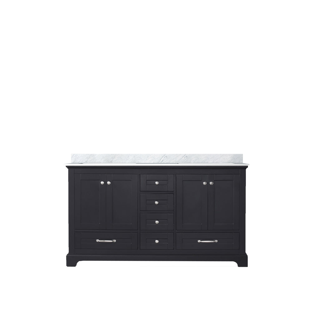 Lexora Dukes 60 in. W x 22 in. D Double Bath Vanity