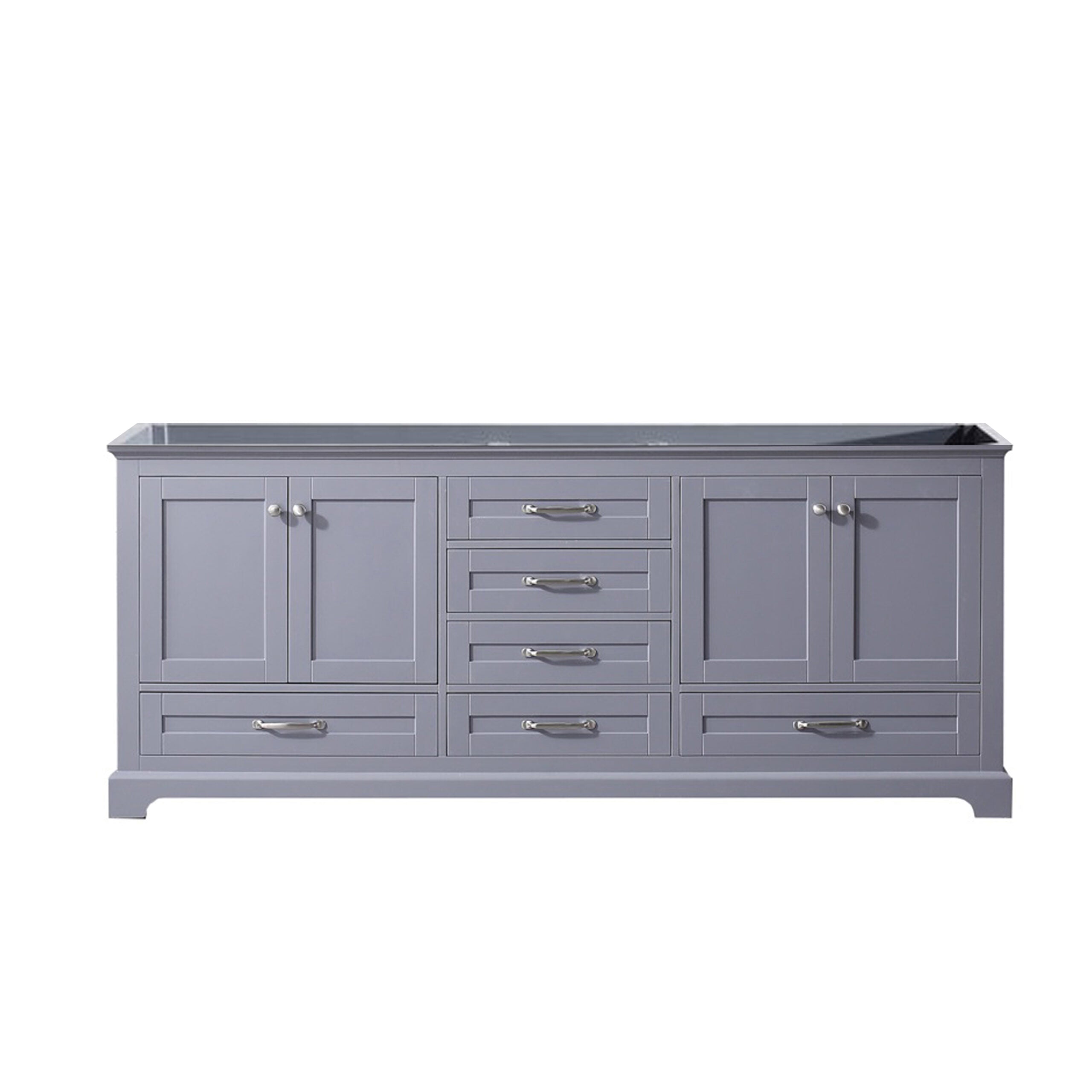 Lexora Dukes 80 in. W x 22 in. D Double Bath Vanity