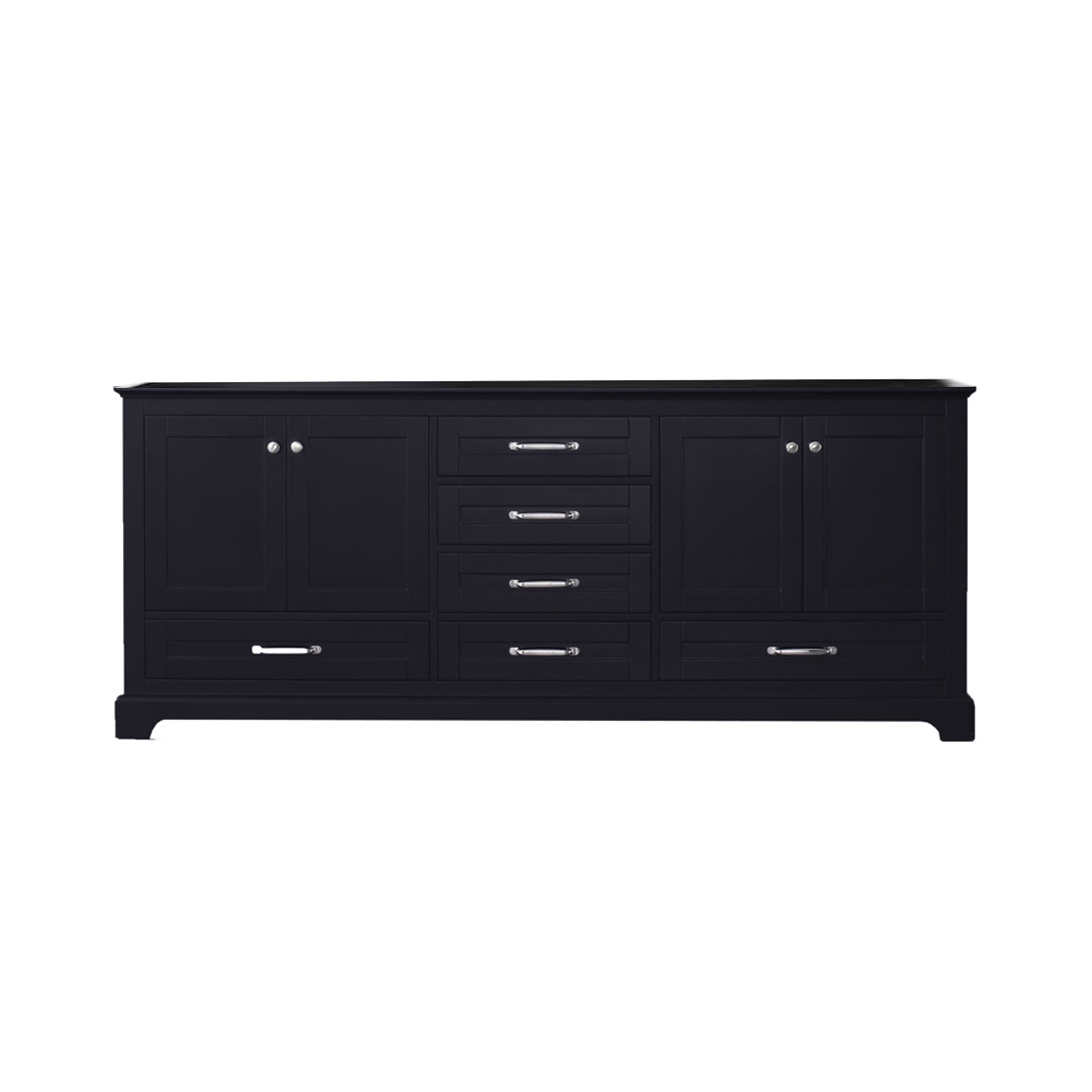 Lexora Dukes 80 in. W x 22 in. D Double Bath Vanity