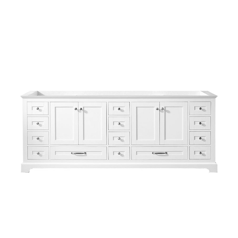 Lexora Dukes 84 in. W x 22 in. D Double Bath Vanity