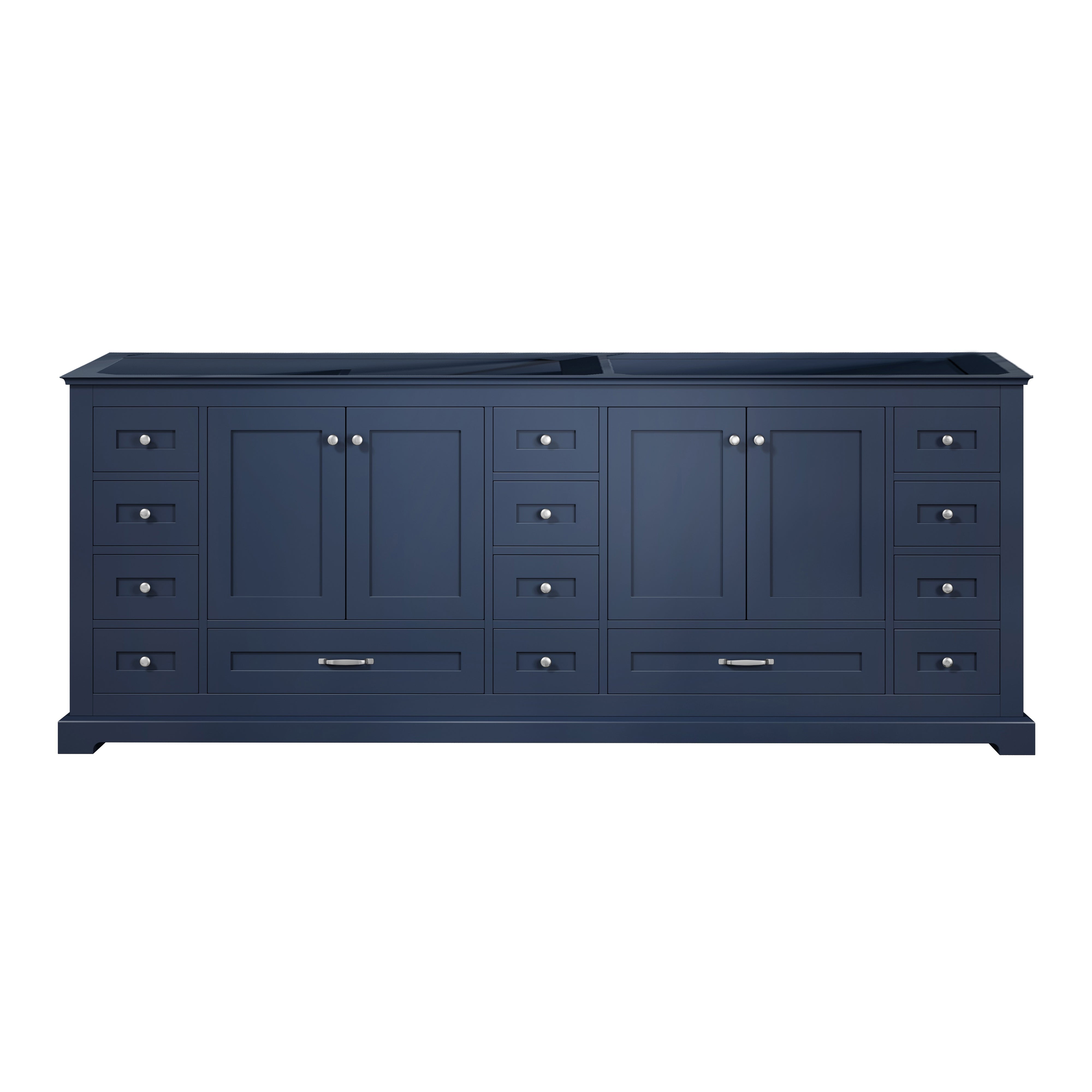 Lexora Dukes 84 in. W x 22 in. D Double Bath Vanity