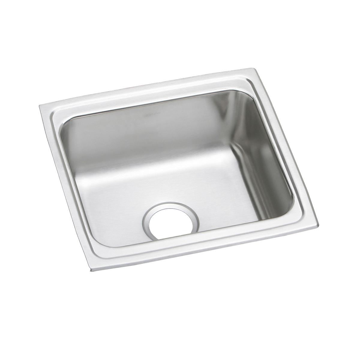 lustrous satin single bowl drop-in bar ada sink