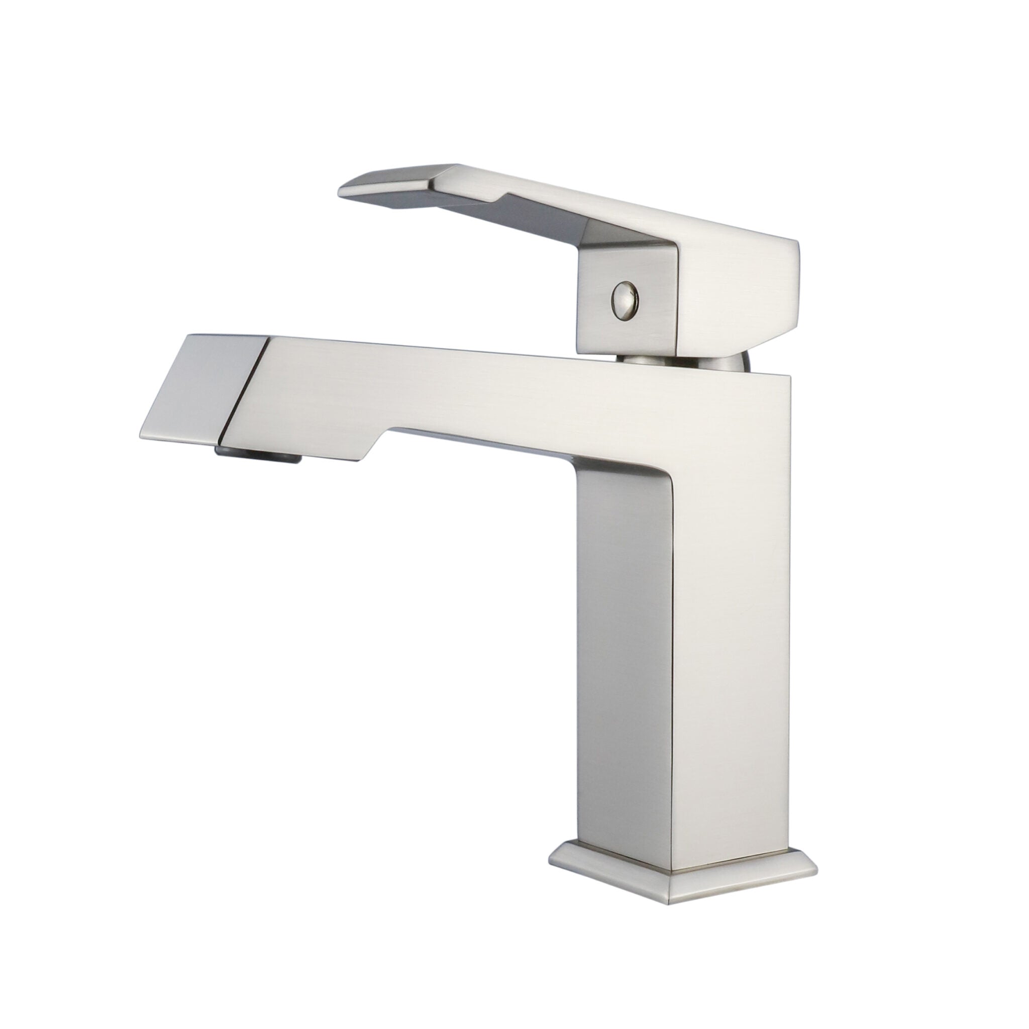 Lexora Labaro Single Hole Brass Bathroom Faucet