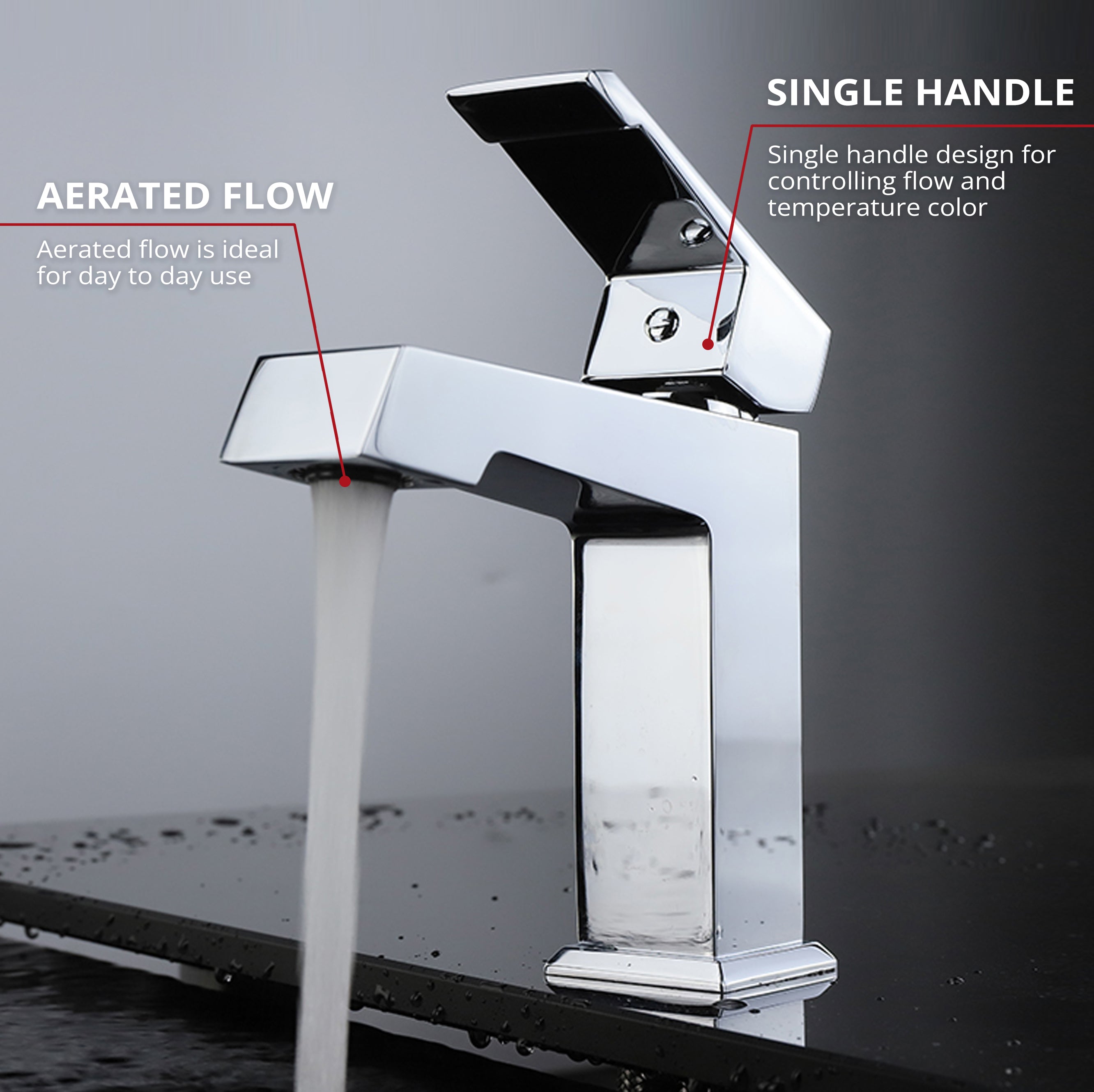 chrome faucet