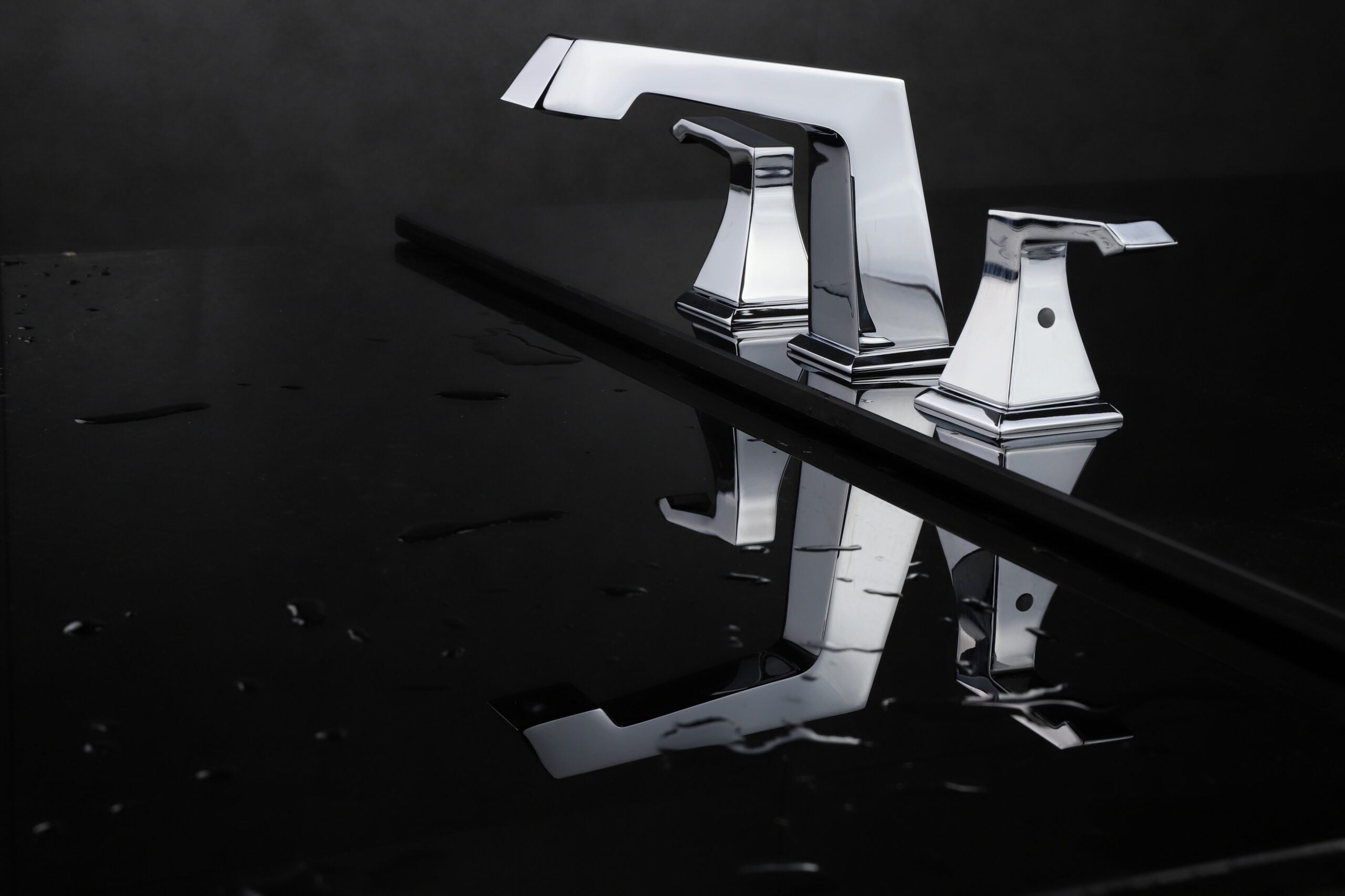 chrome faucet