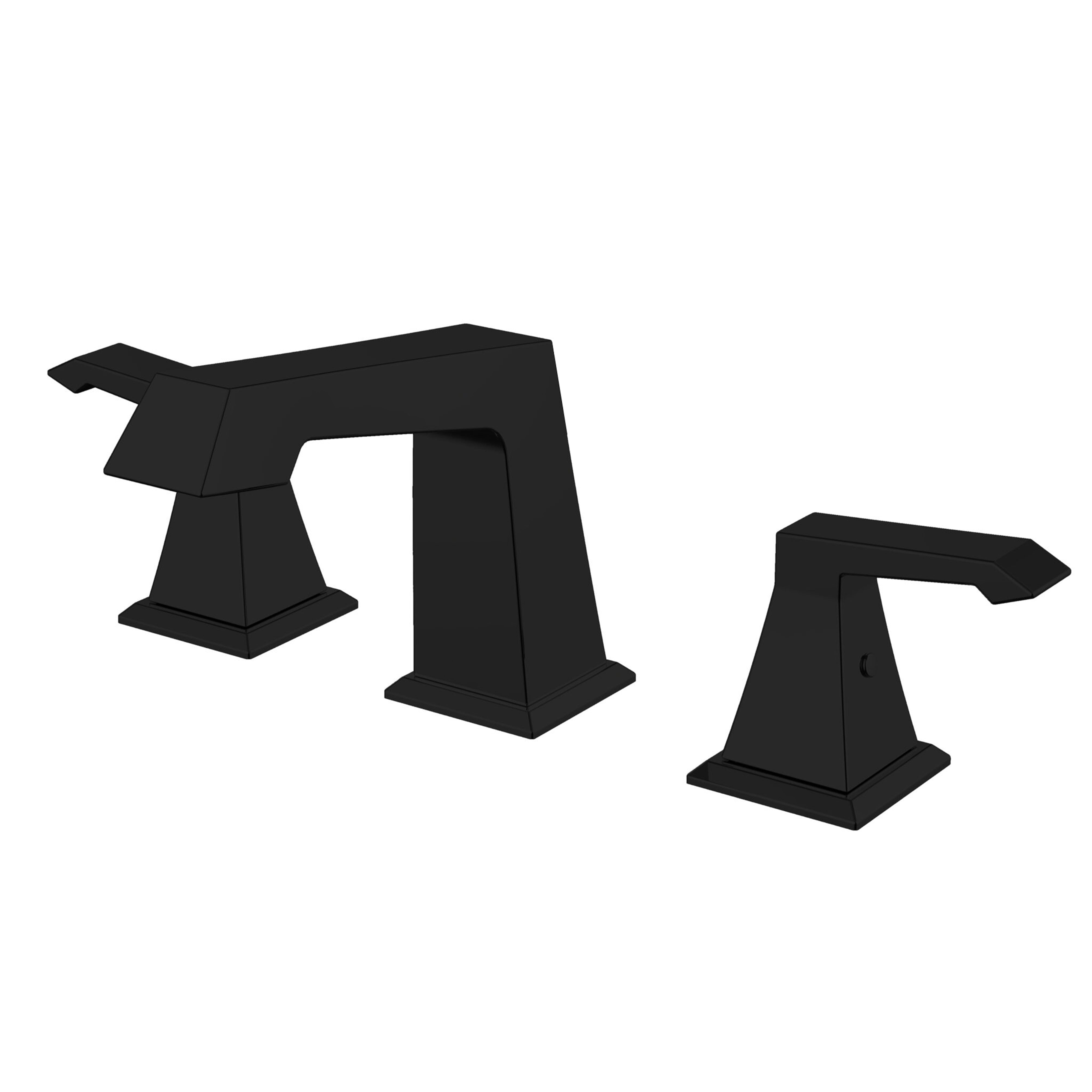 Lexora Balduina 8 in. Widespread 3-Hole Brass Bathroom Faucet
