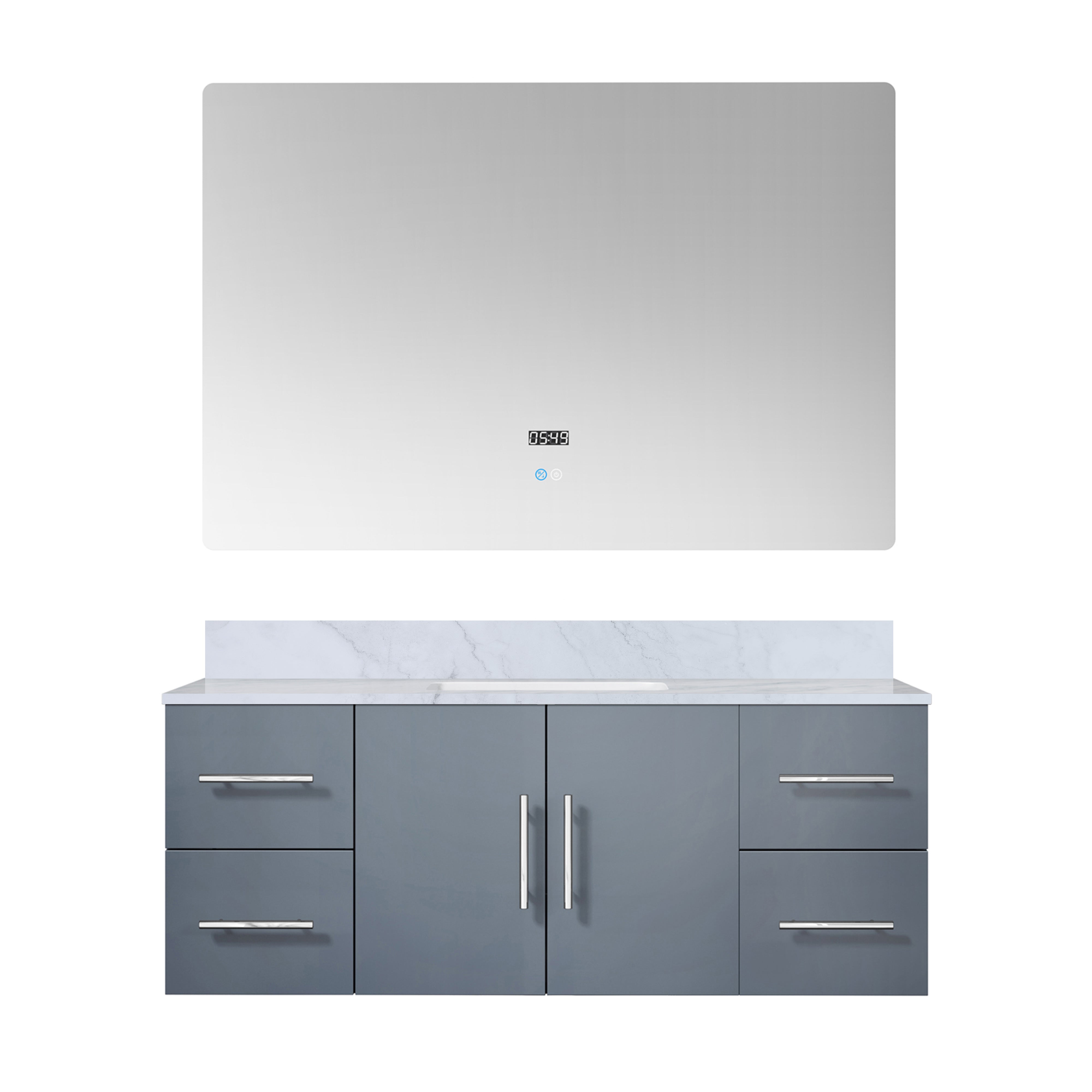 Lexora Geneva 48 in. W x 22 in. D Bath Vanity