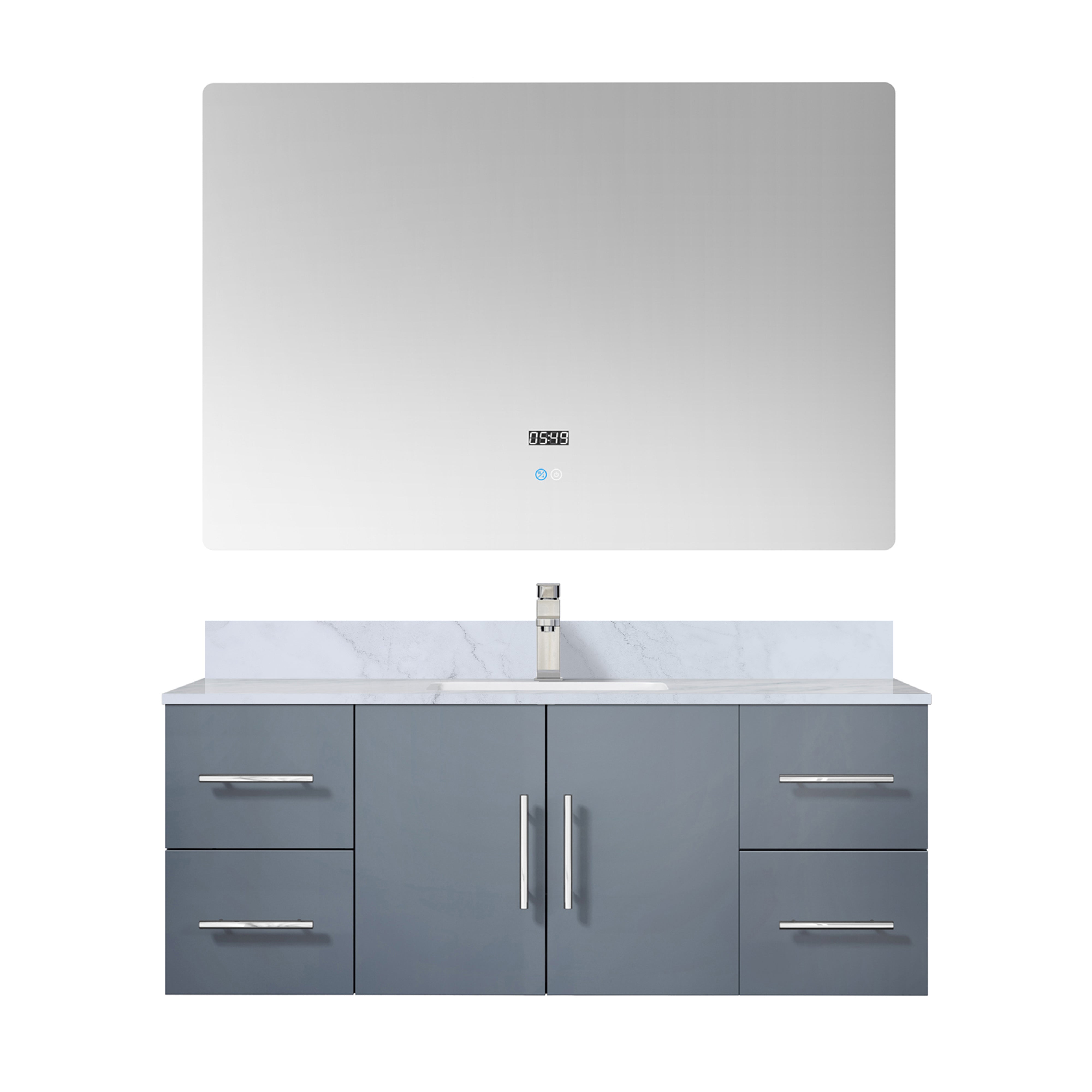 Lexora Geneva 48 in. W x 22 in. D Bath Vanity