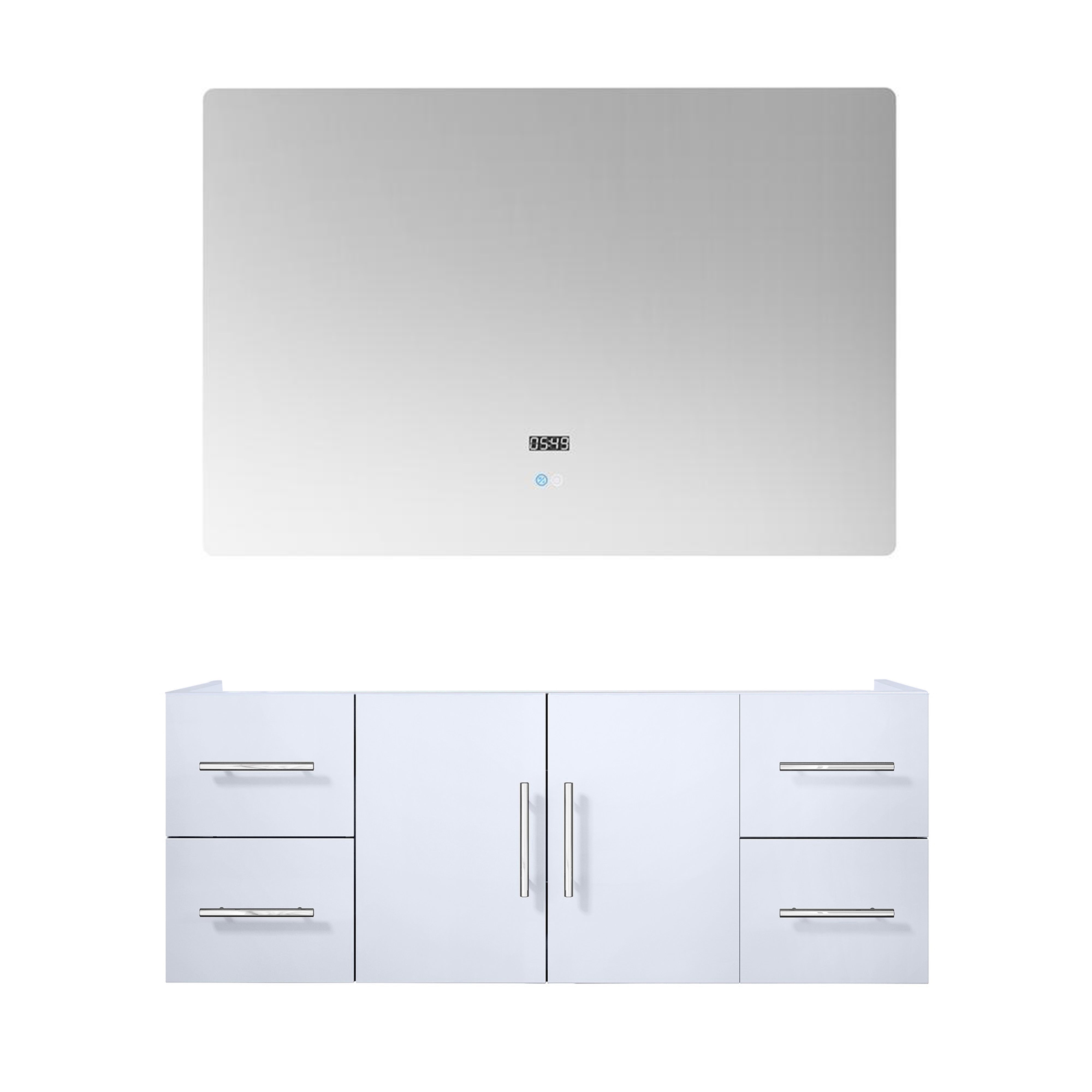 Lexora Geneva 48 in. W x 22 in. D Bath Vanity