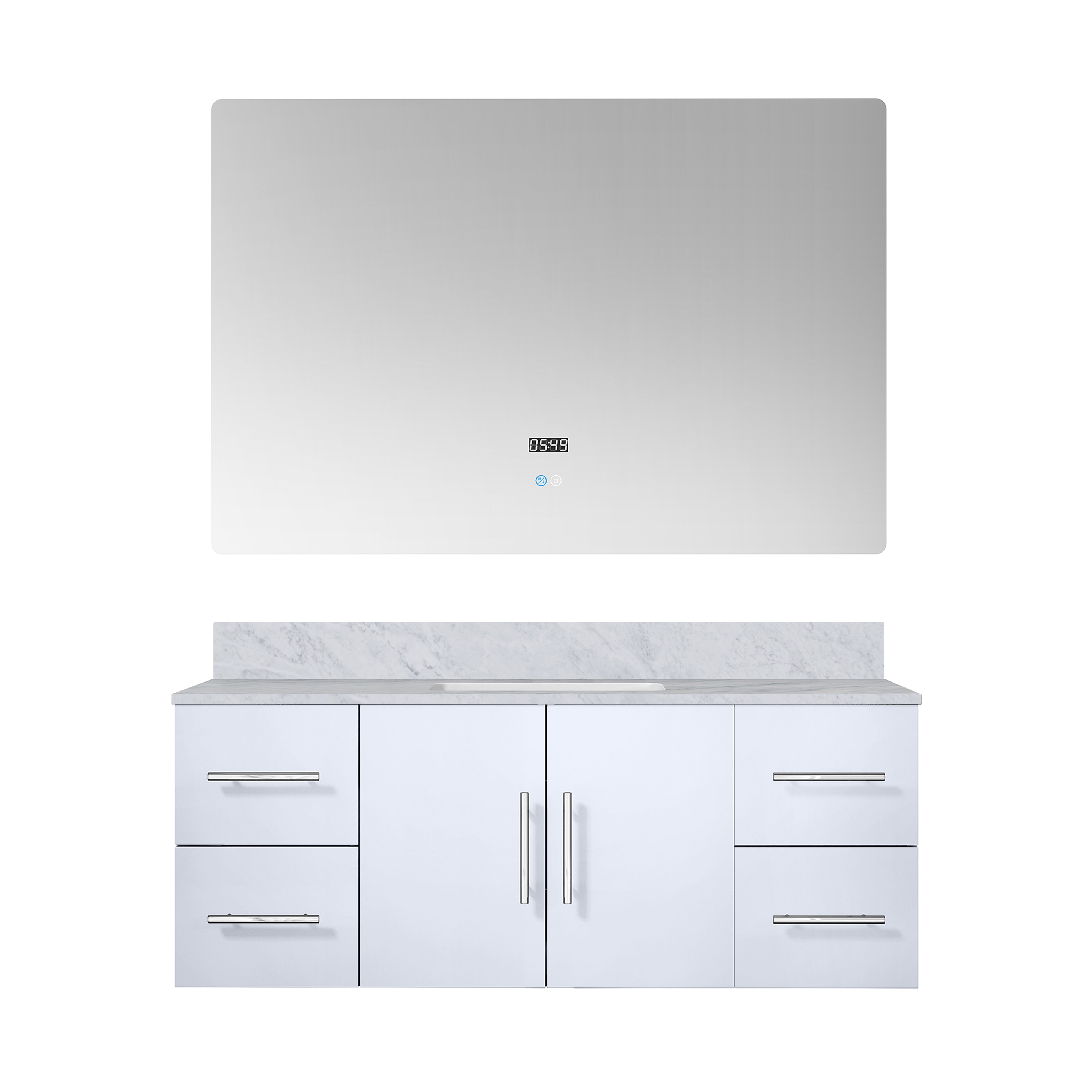 Lexora Geneva 48 in. W x 22 in. D Bath Vanity