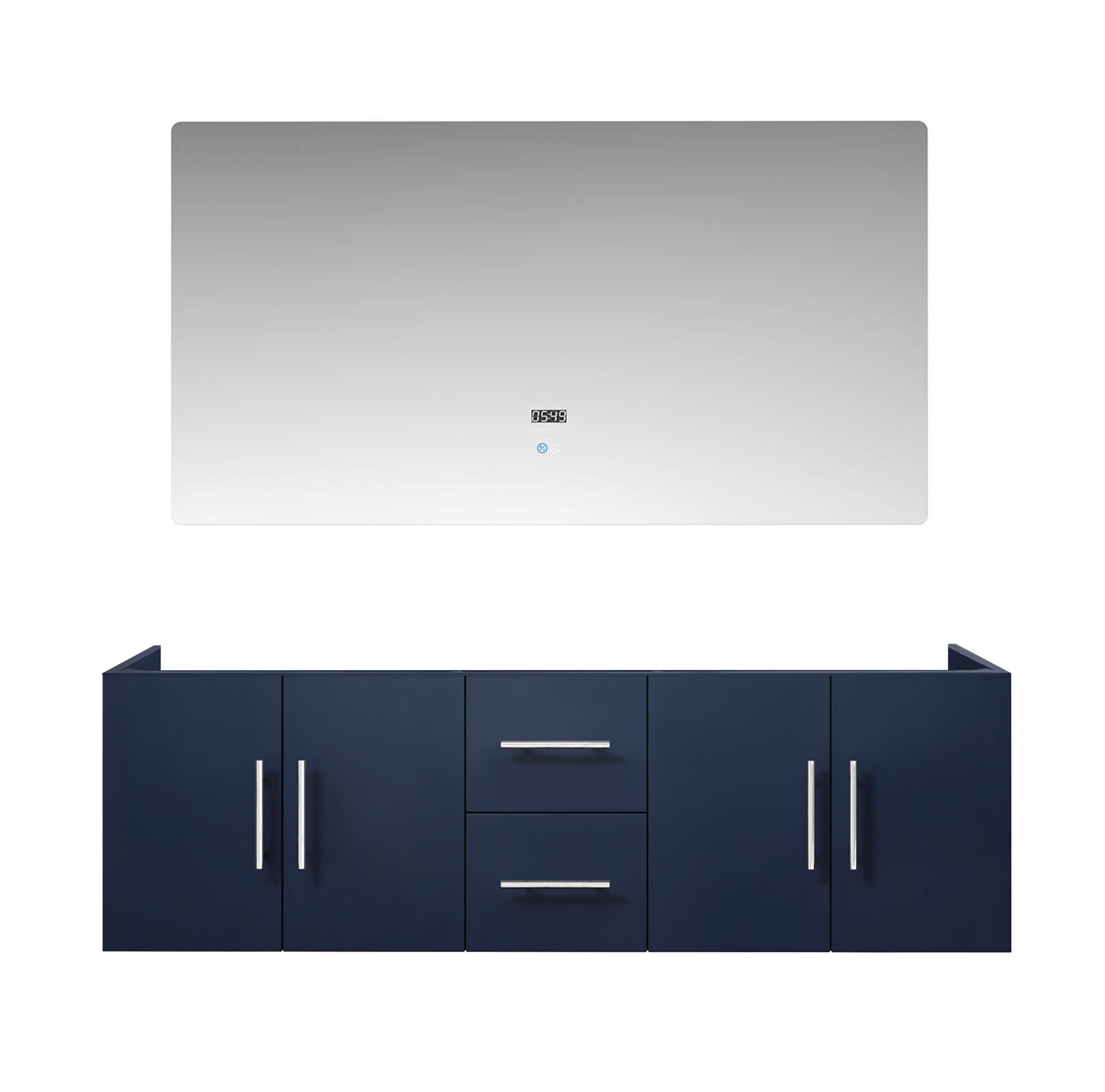 Lexora Geneva 60 in. W x 22 in. D Double Bath Vanity