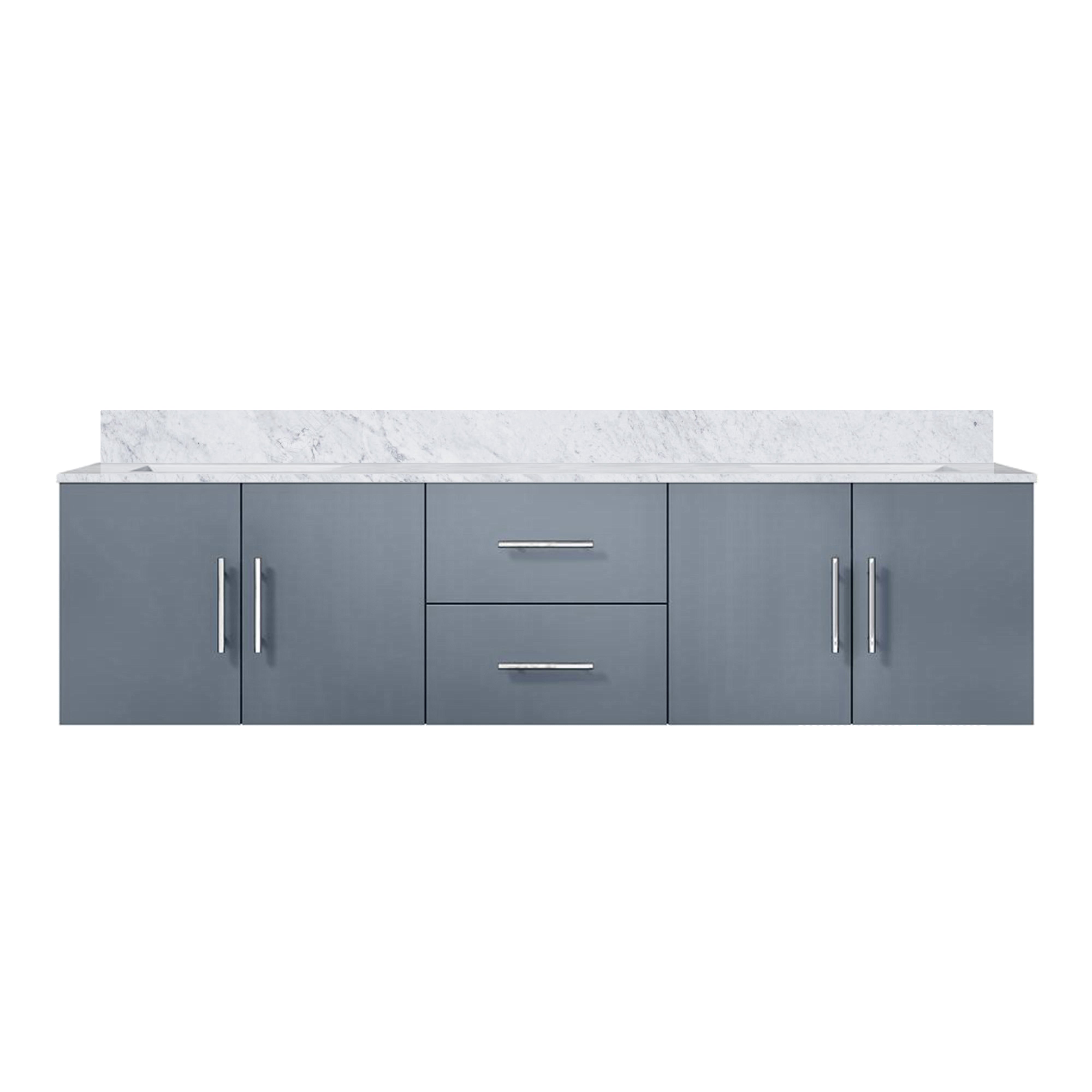 Lexora Geneva 72 in. W x 22 in. D Double Bath Vanity