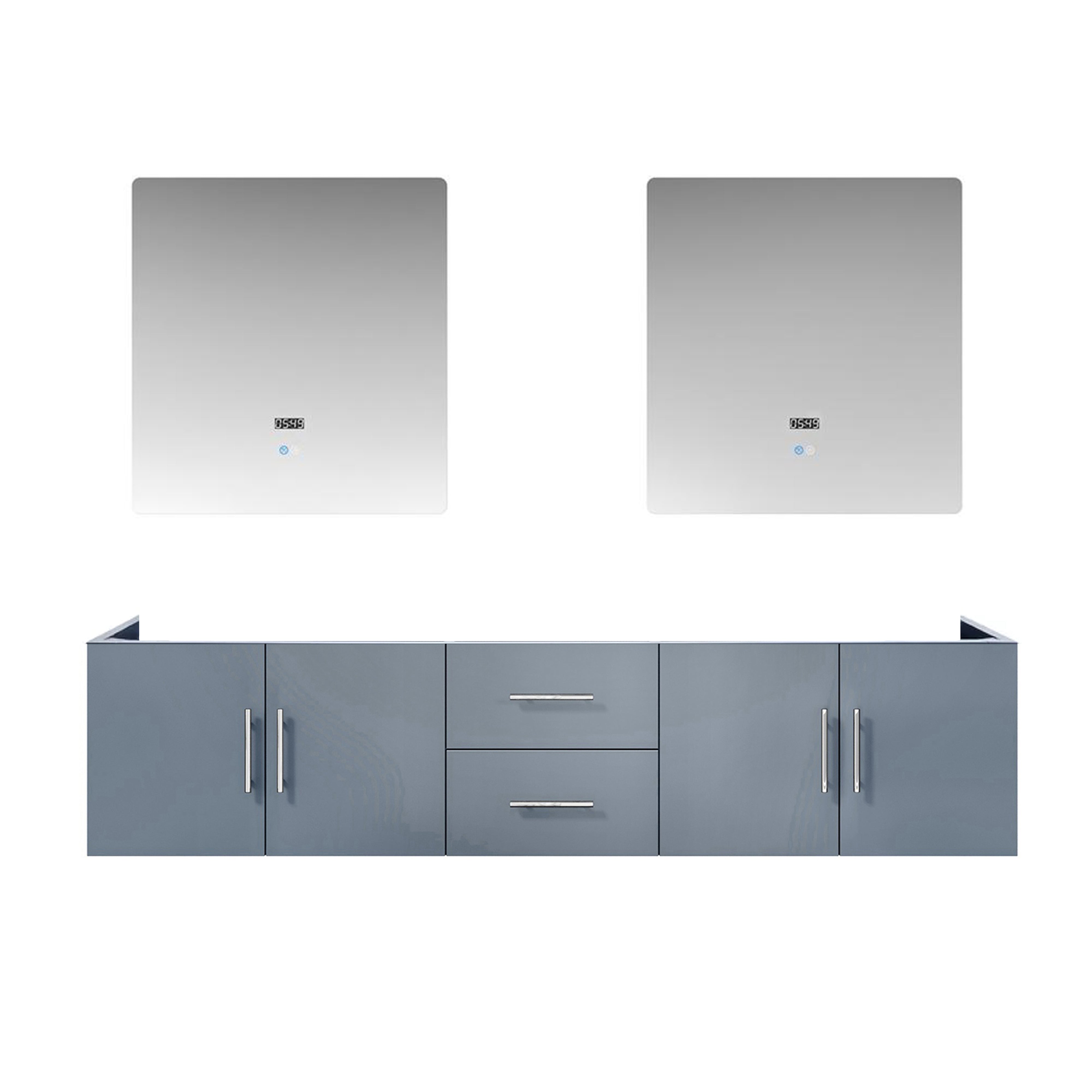 Lexora Geneva 80 in. W x 22 in. D Double Bath Vanity