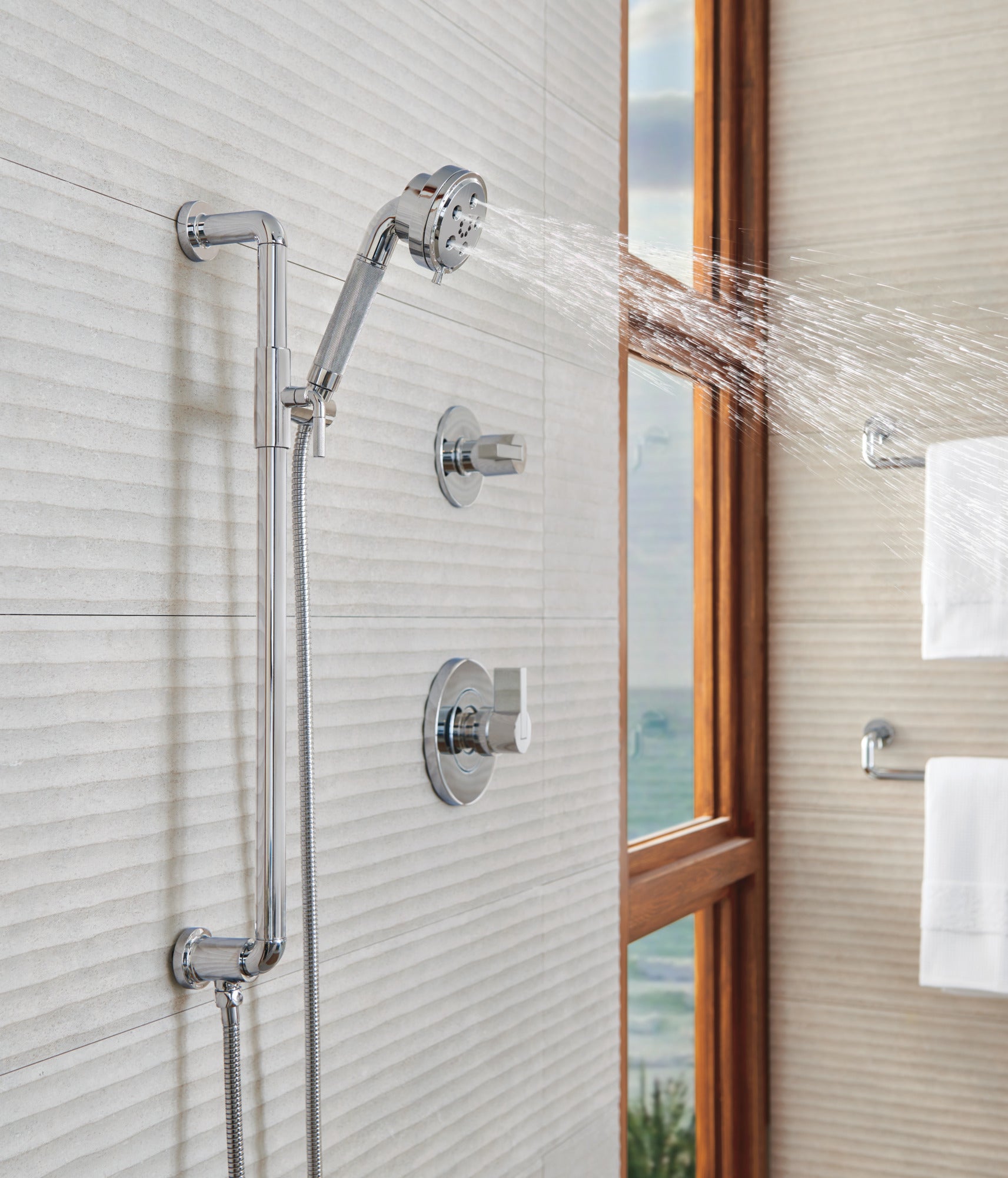 chrome handshower