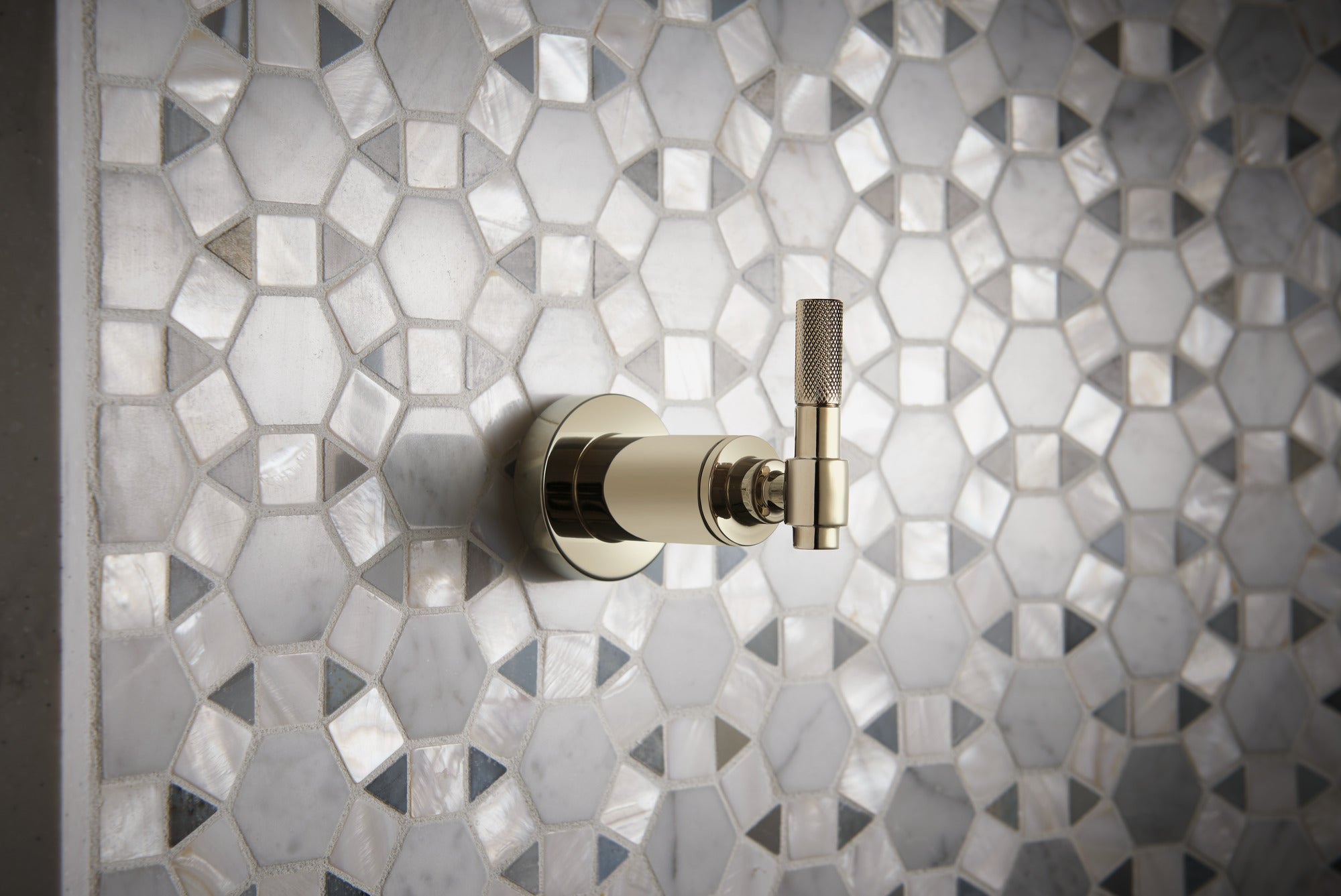 polished nickel volume control trim
