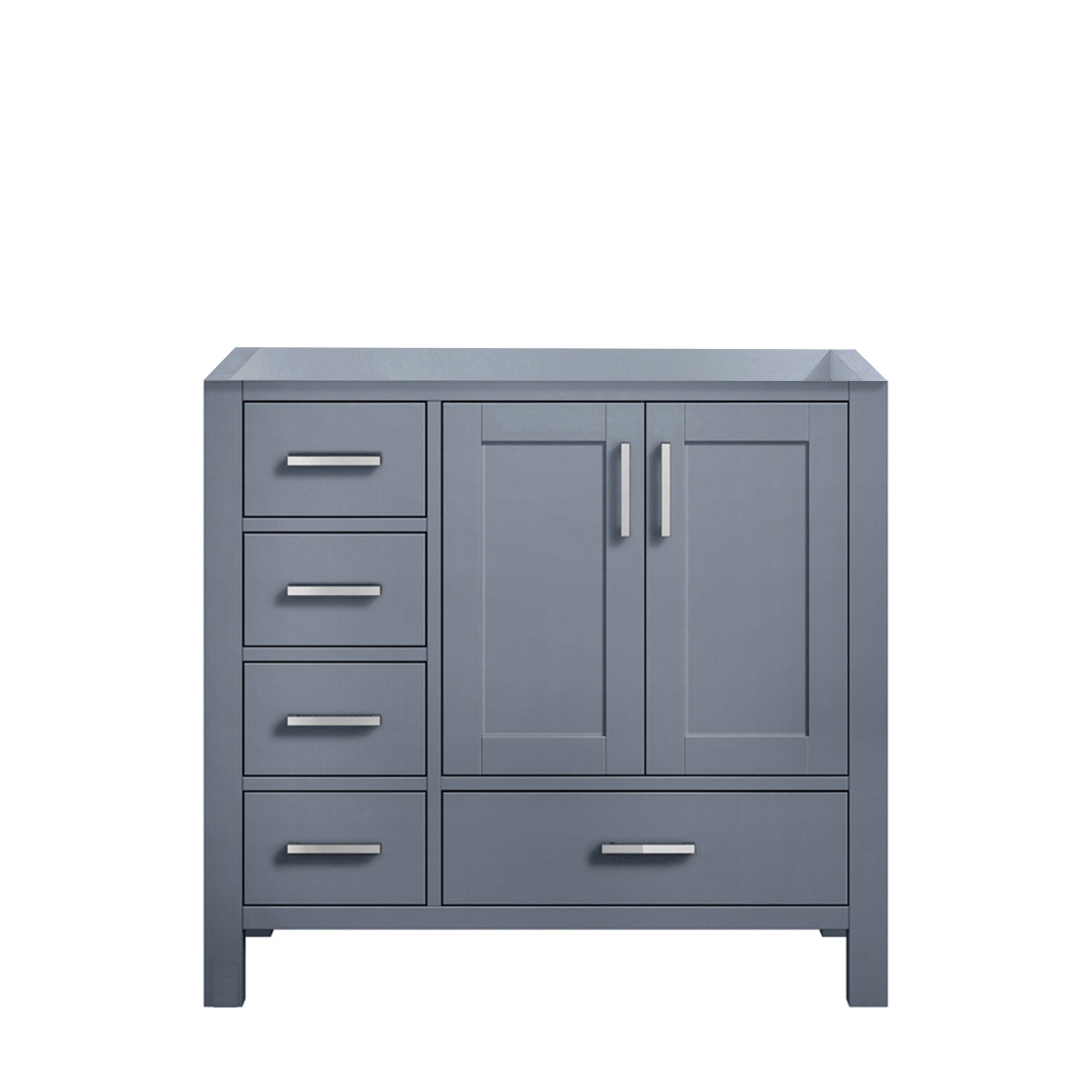 Lexora Jacques 36 in. W x 22 in. D Right Offset Bath Vanity