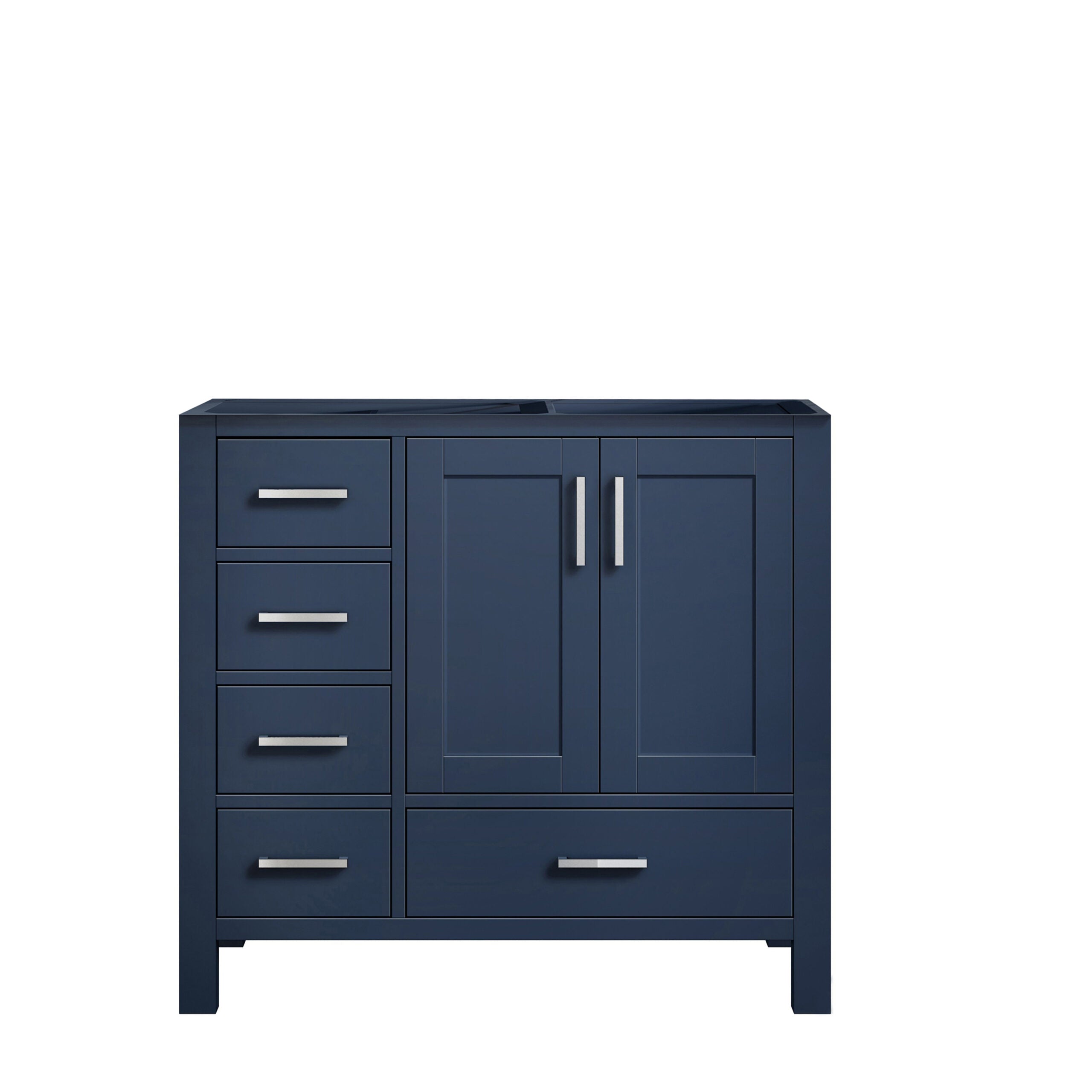 Lexora Jacques 36 in. W x 22 in. D Right Offset Bath Vanity