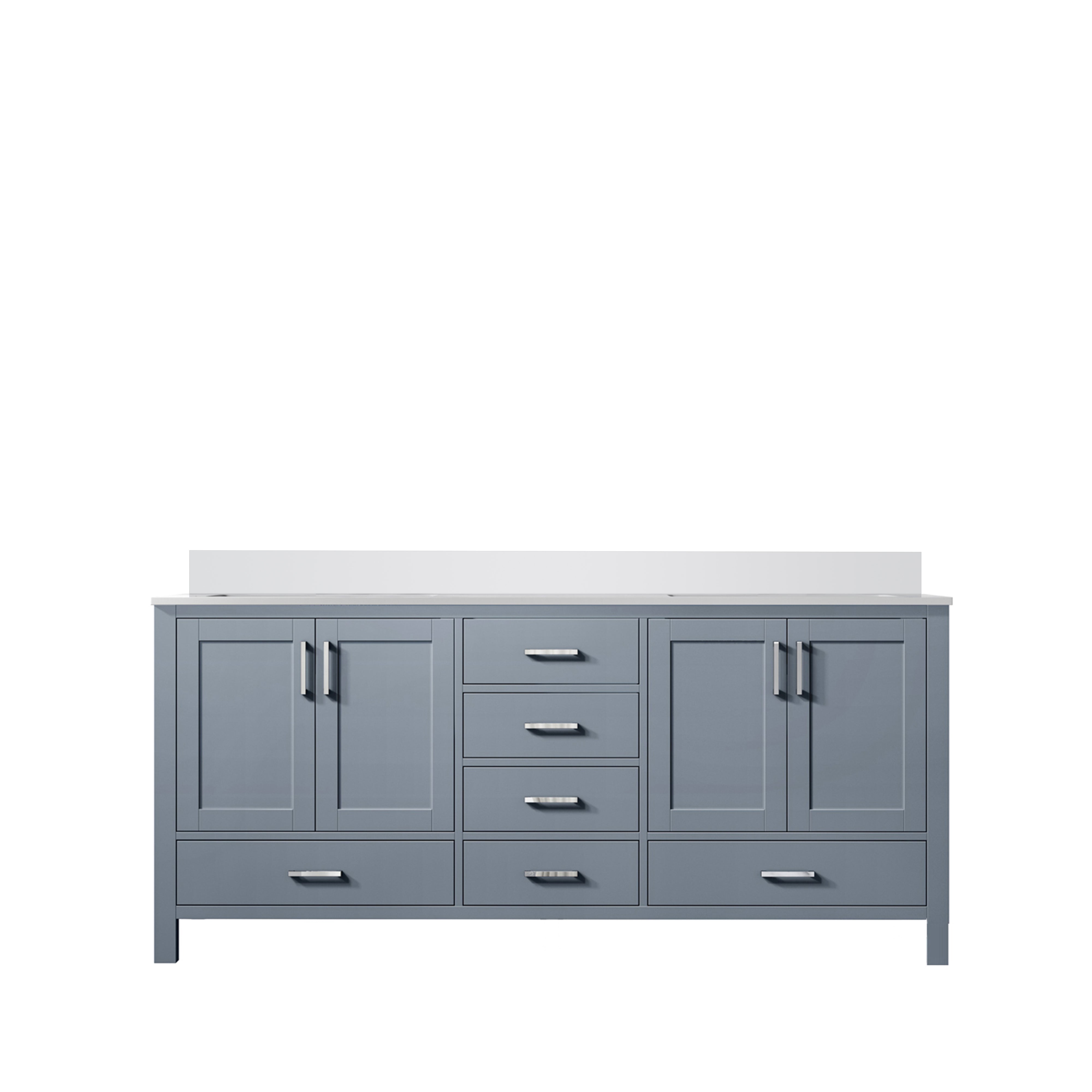 Lexora Jacques 60 in. W x 22 in. D Double Bath Vanity