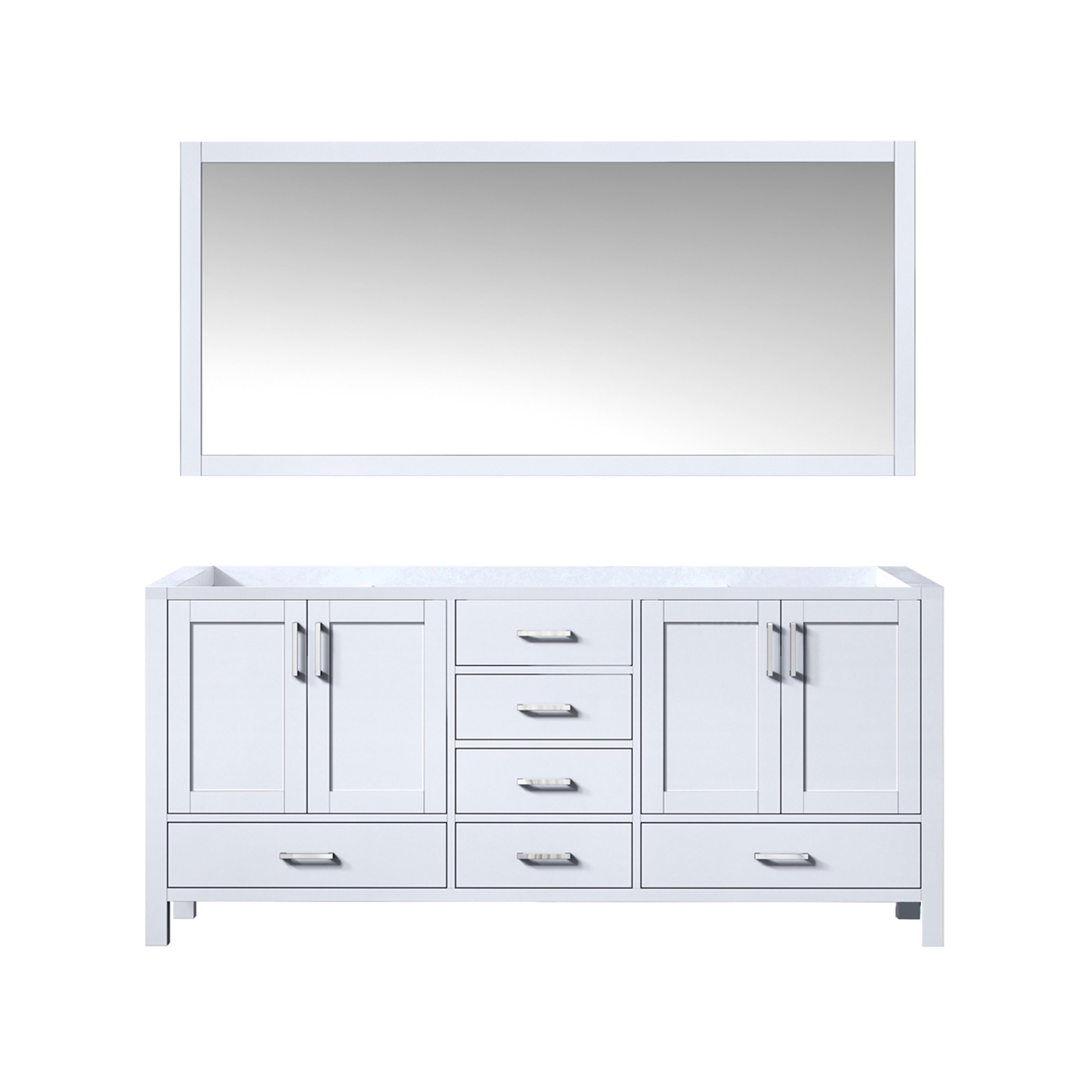 Lexora Jacques 72 in. W x 22 in. D Double Bath Vanity