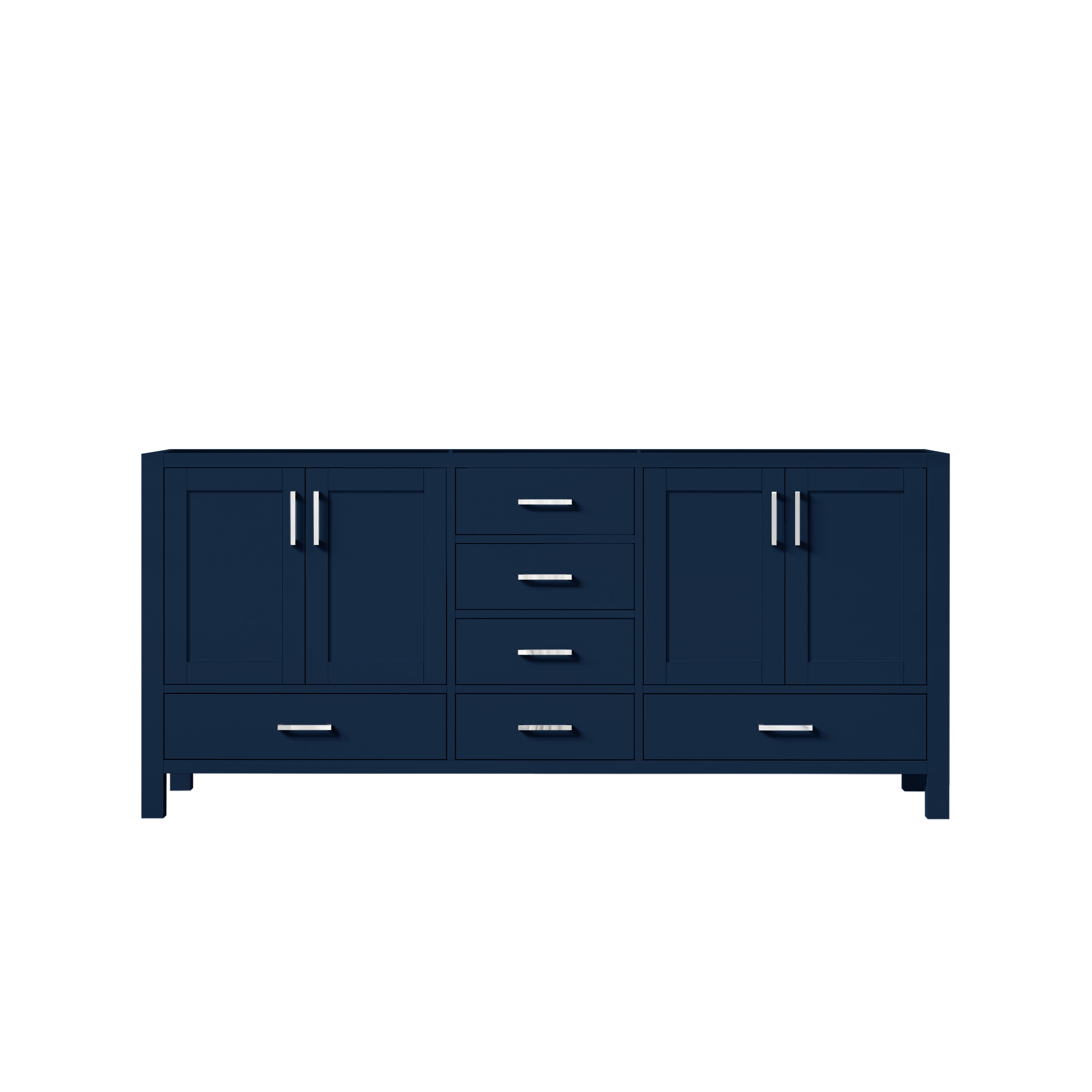 Lexora Jacques 72 in. W x 22 in. D Double Bath Vanity