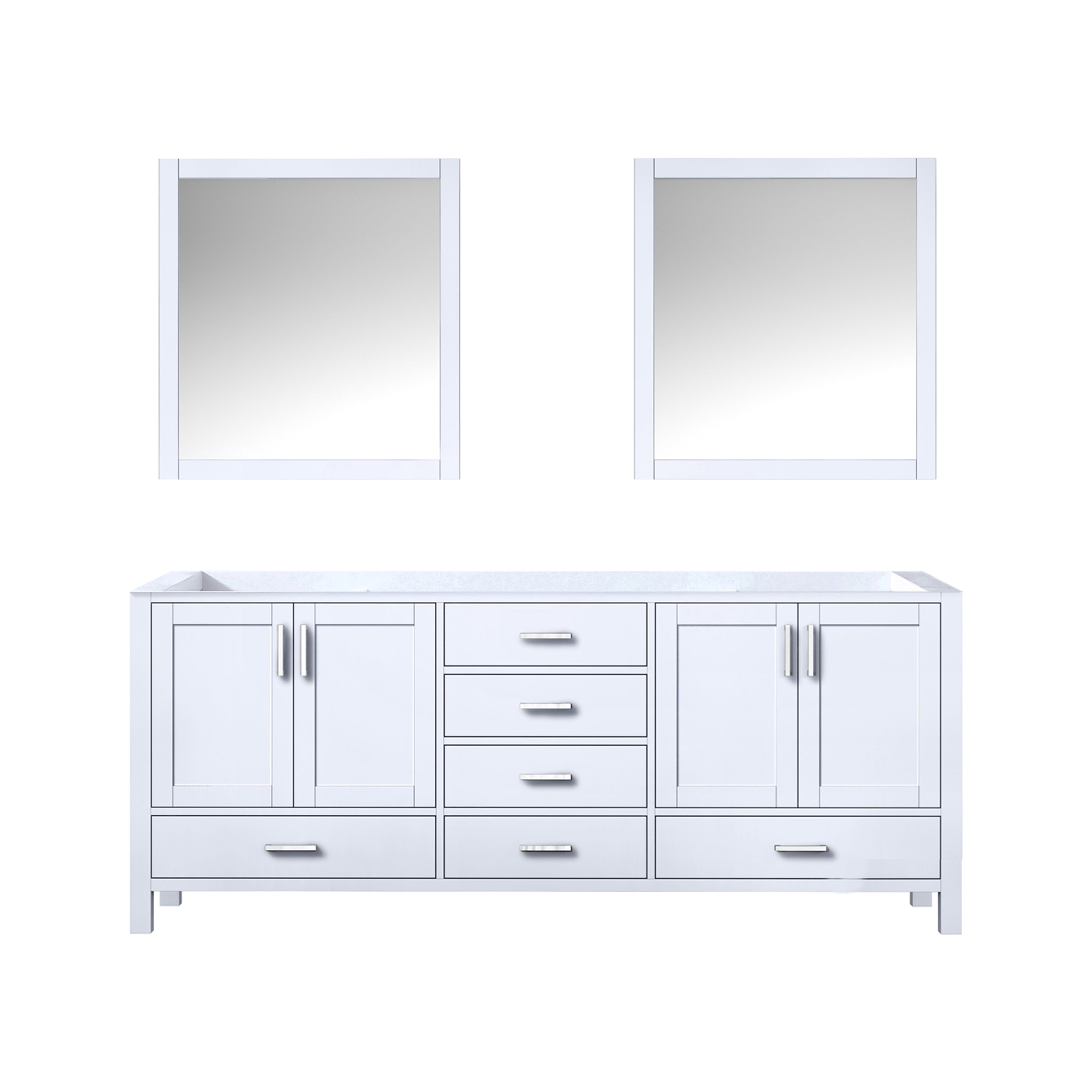 Lexora Jacques 80 in. W x 22 in. D Double Bath Vanity
