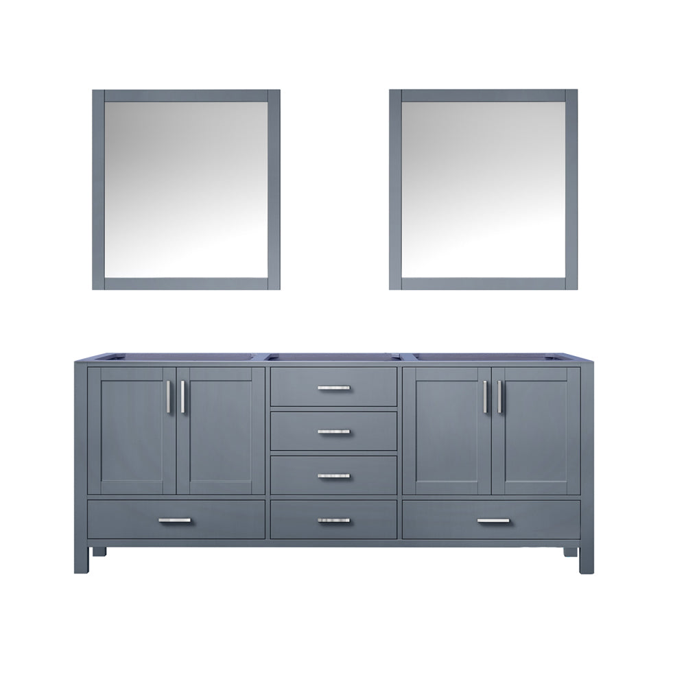 Lexora Jacques 80 in. W x 22 in. D Double Bath Vanity