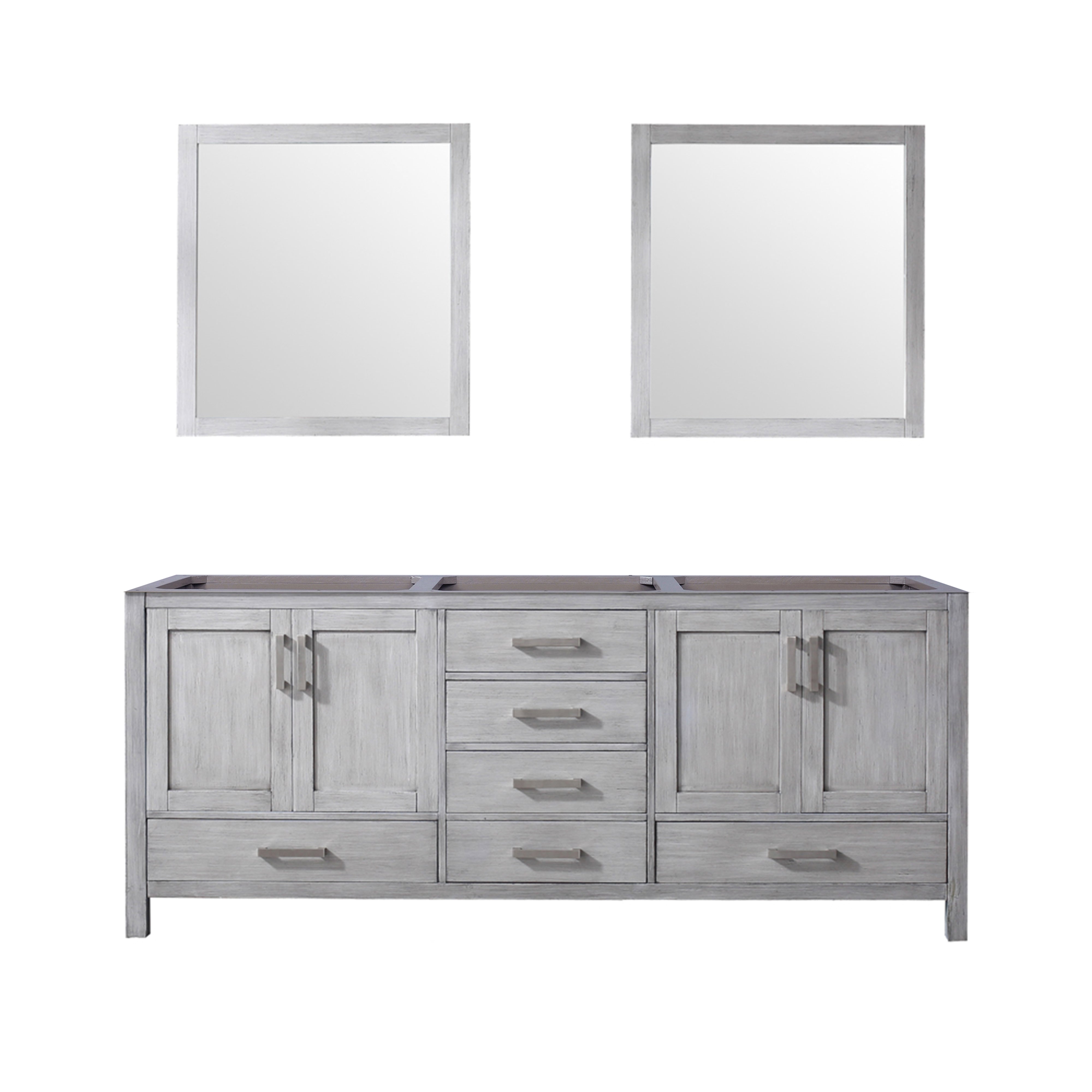 Lexora Jacques 80 in. W x 22 in. D Double Bath Vanity