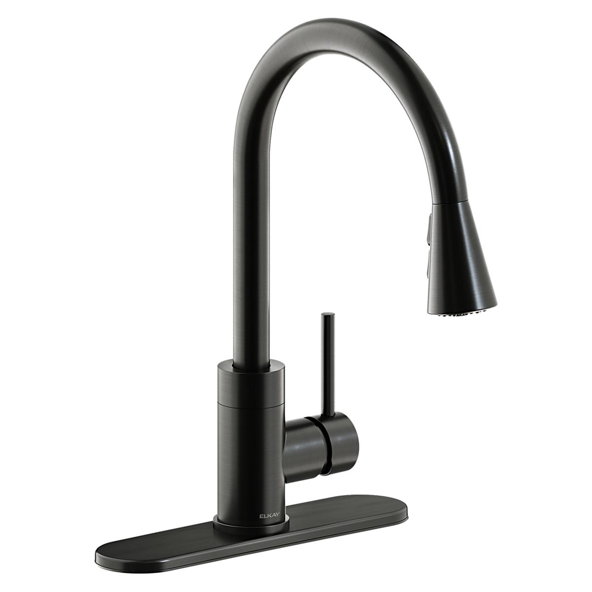 chrome kitchen faucet