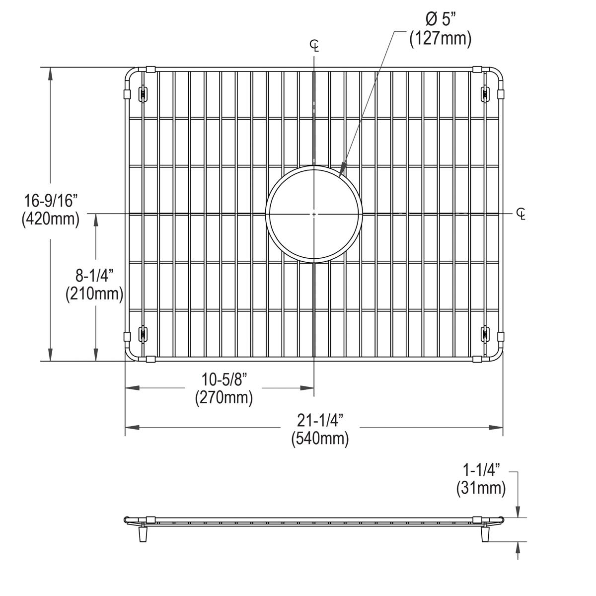bottom grid