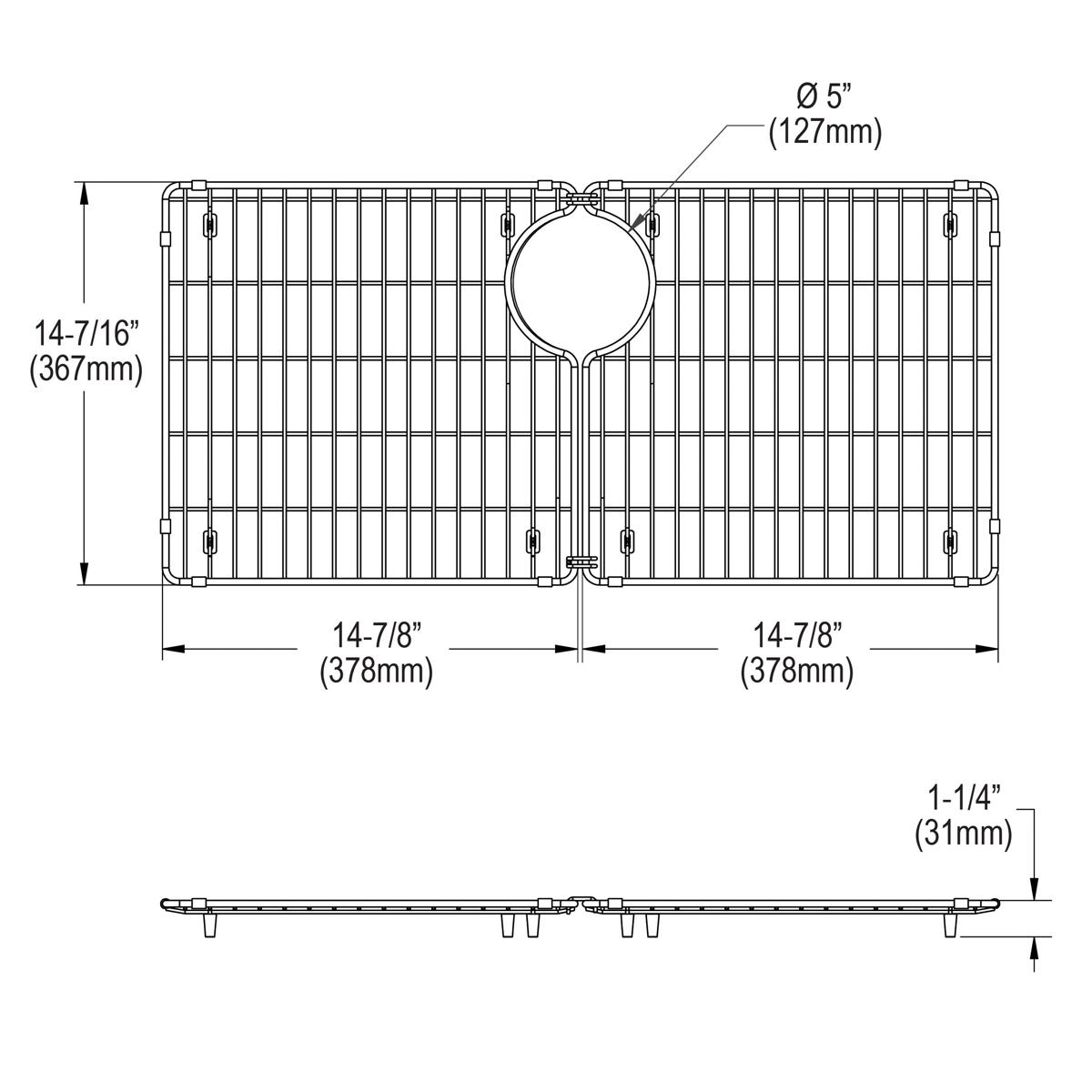 bottom grid