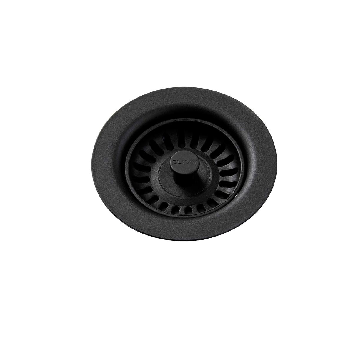 Elkay Polymer Drain Fitting with Removable Basket Strainer and Rubber Stopper