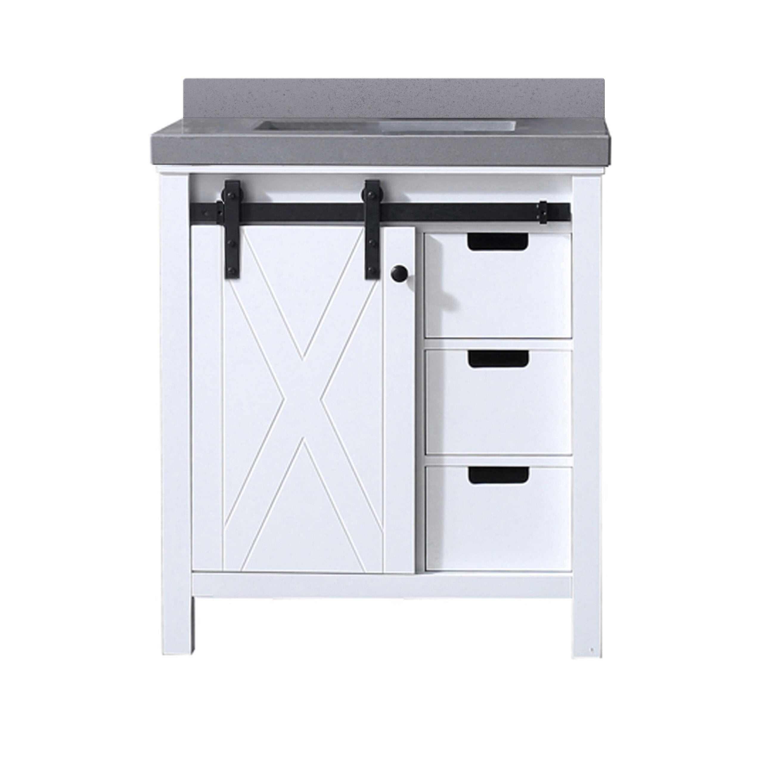 Lexora Marsyas 30 in W x 22 in D Vanity