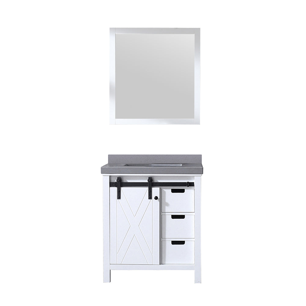Lexora Marsyas 30 in W x 22 in D Vanity