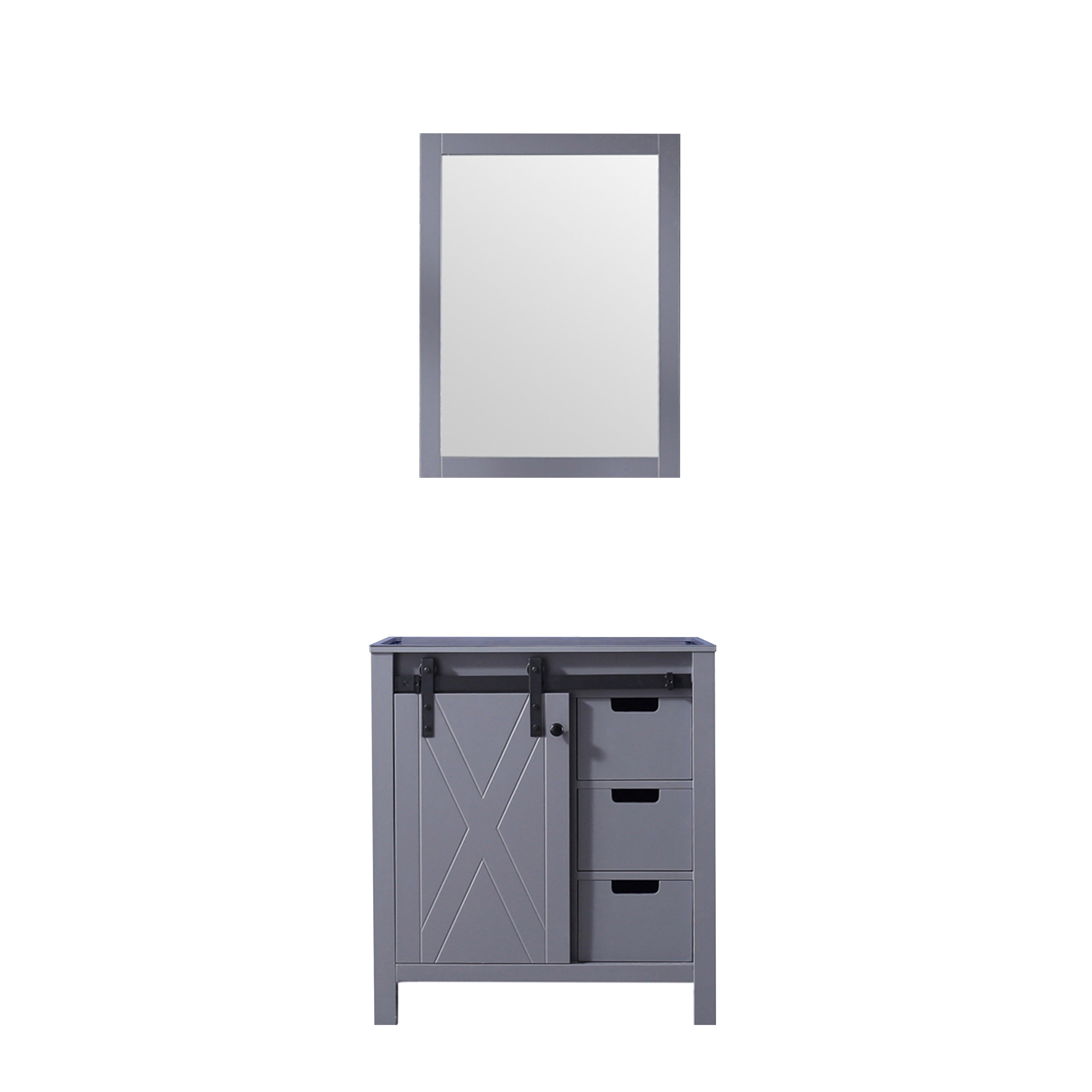 Lexora Marsyas 30 in W x 22 in D Vanity