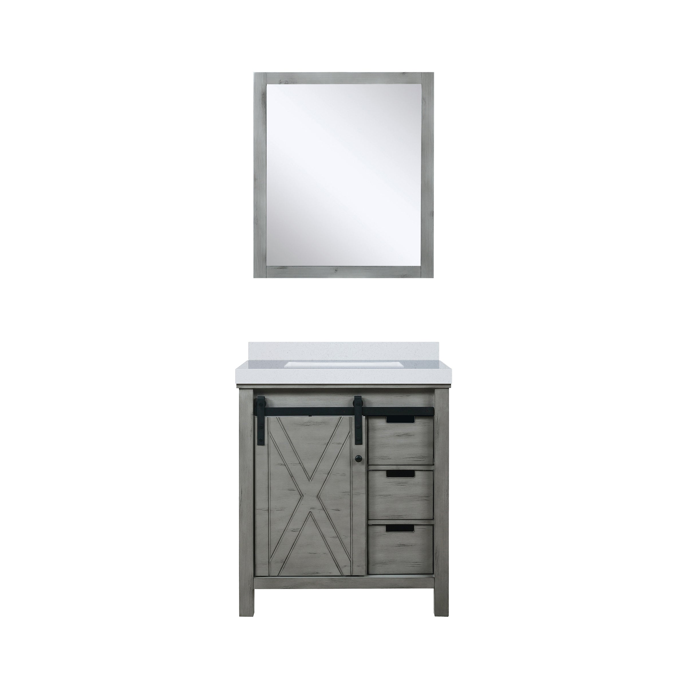 Lexora Marsyas 30 in W x 22 in D Vanity