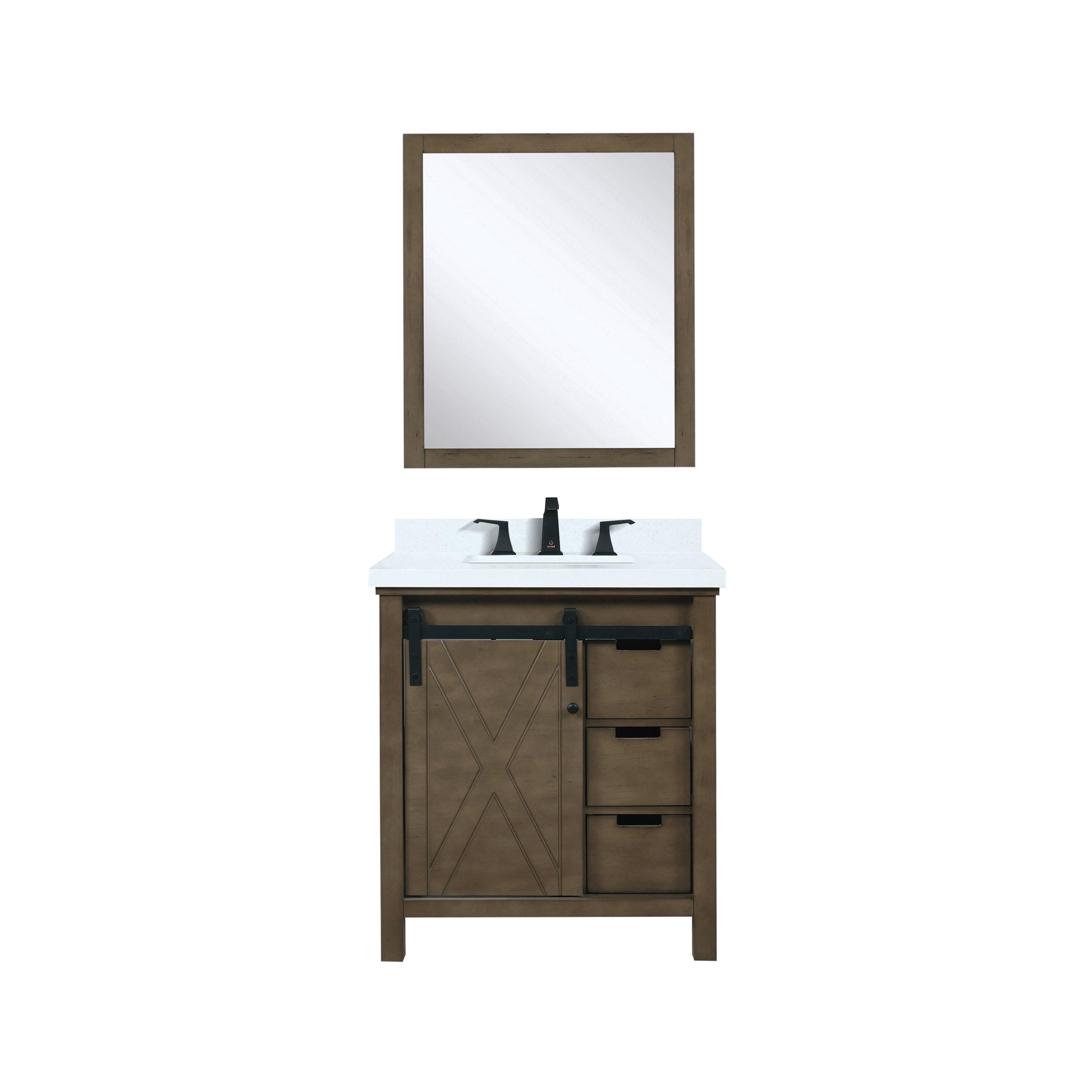 Lexora Marsyas 30 in W x 22 in D Vanity
