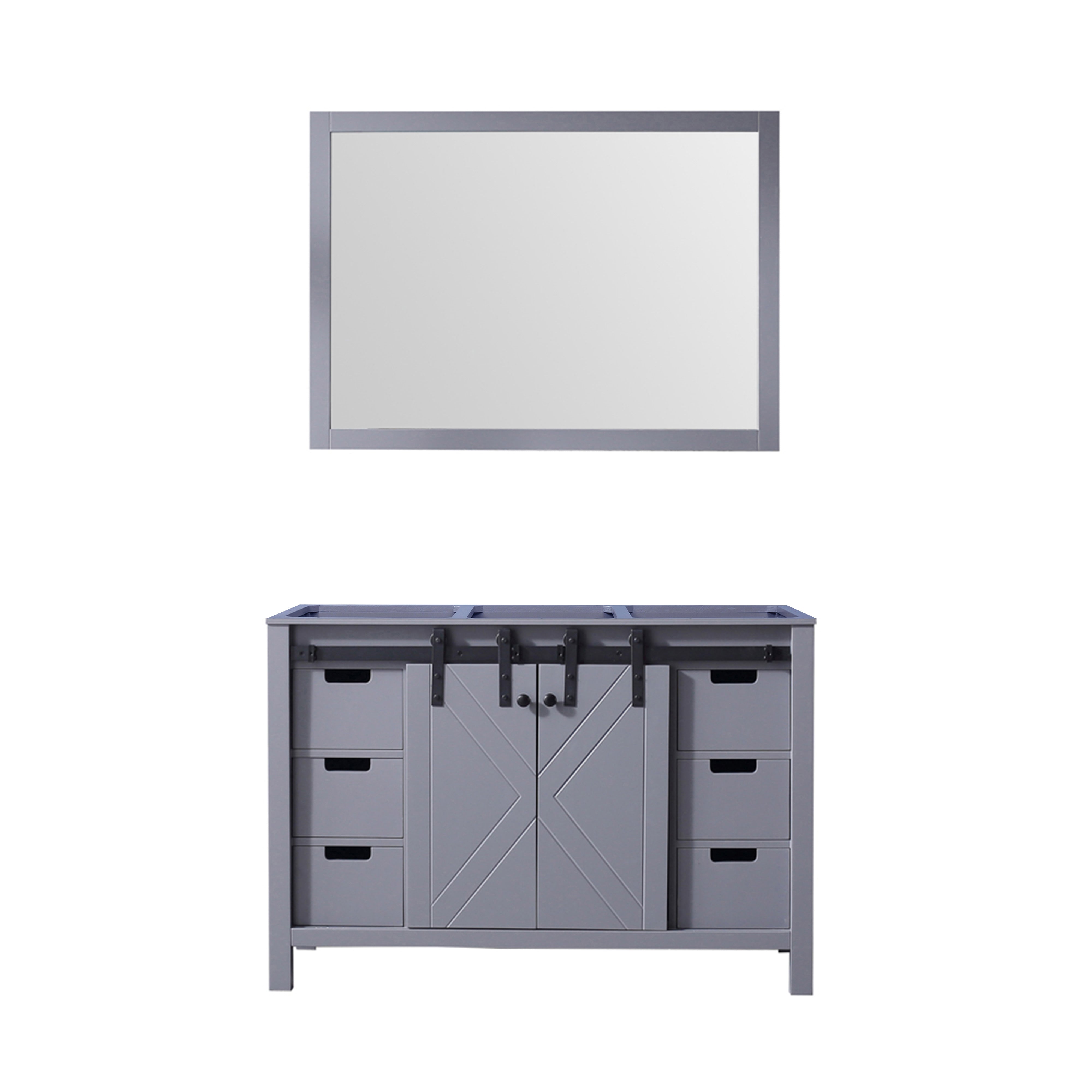 Lexora Marsyas 48 in W x 22 in D Bath Vanity