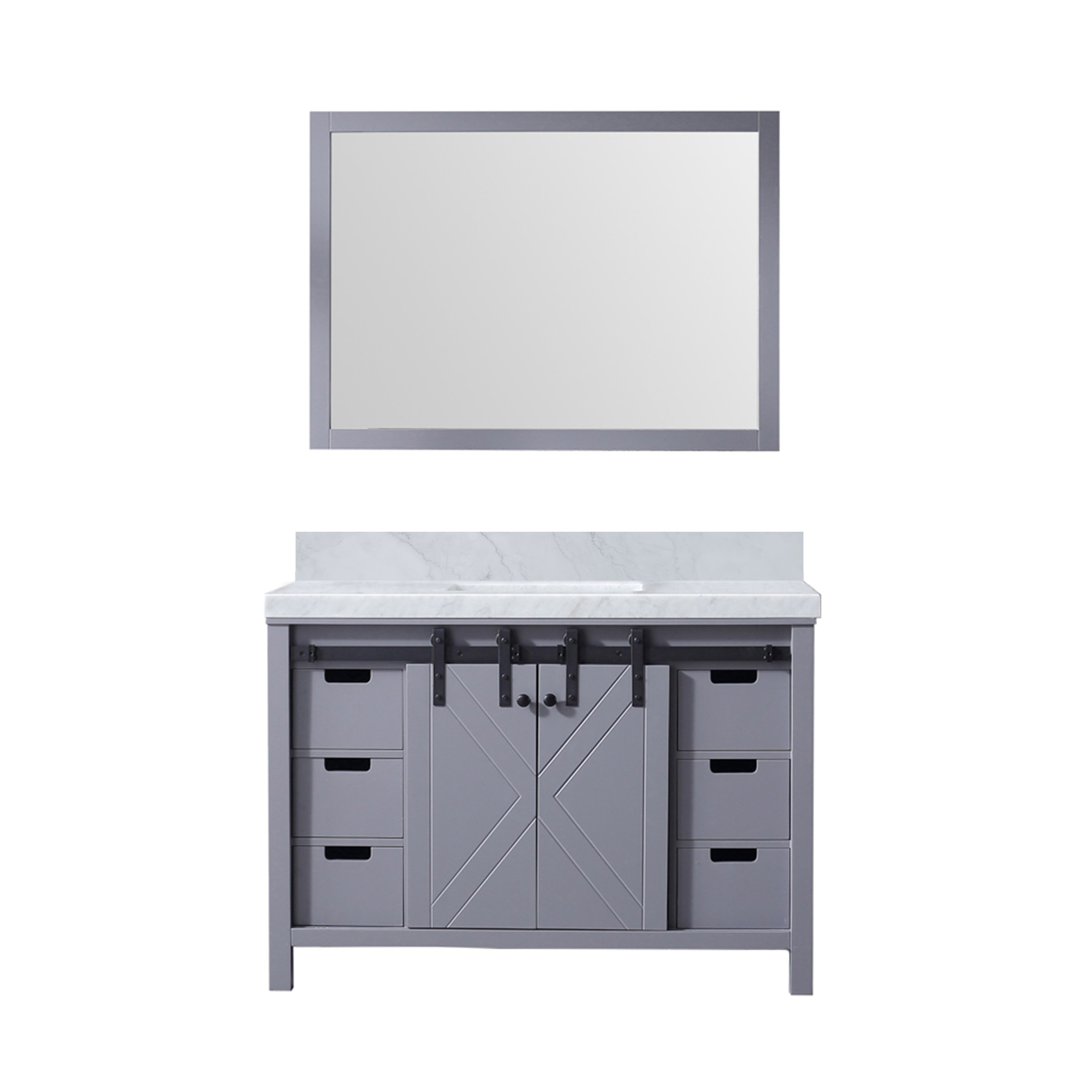 Lexora Marsyas 48 in W x 22 in D Bath Vanity