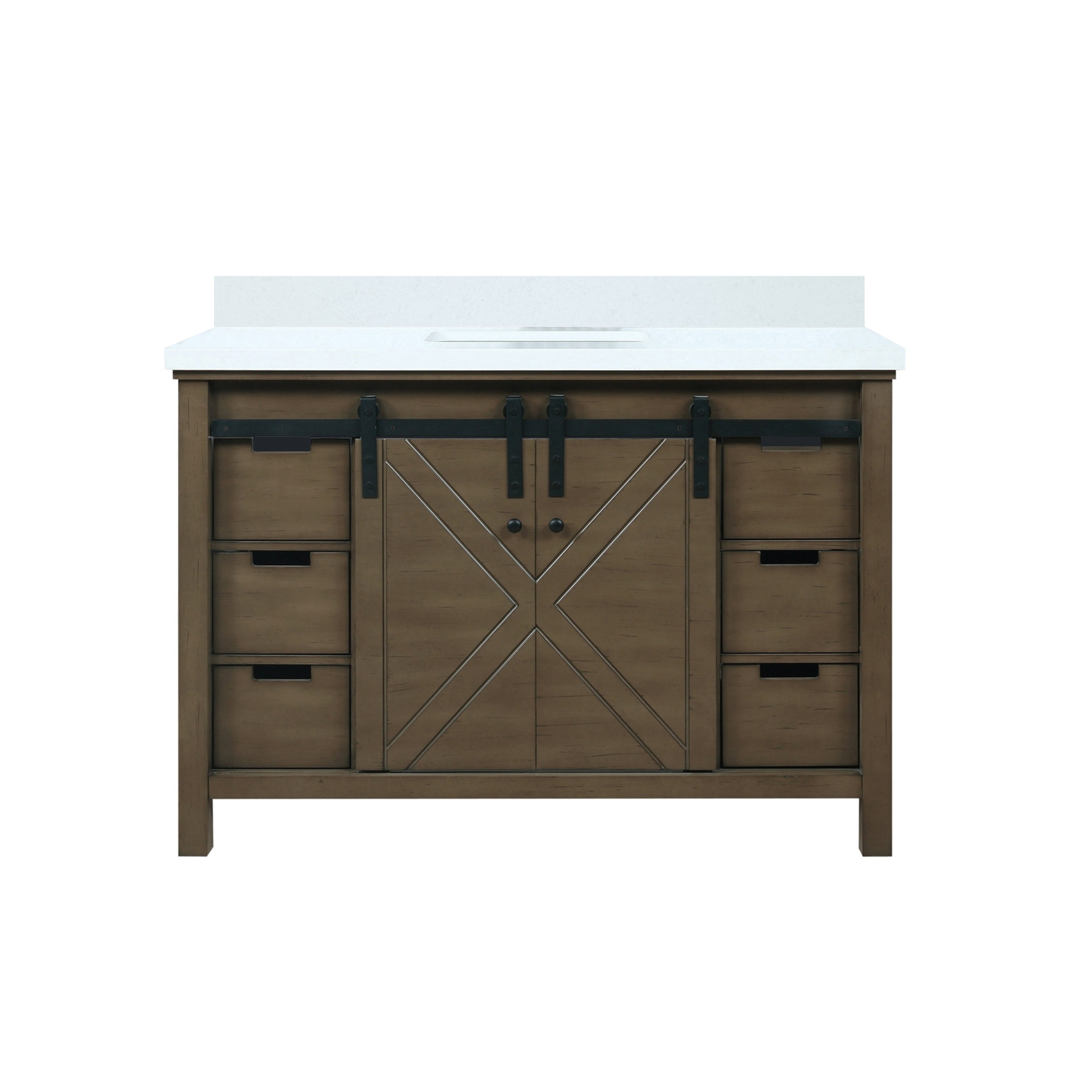 Lexora Marsyas 48 in W x 22 in D Bath Vanity