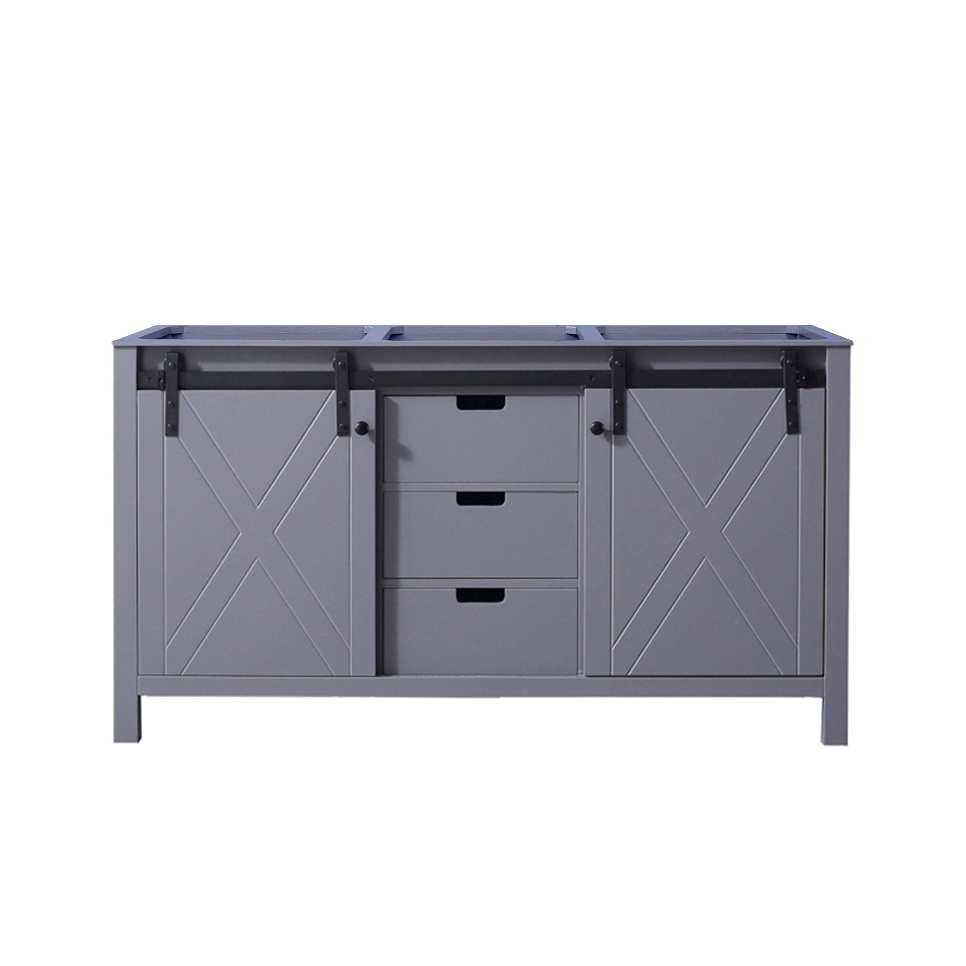 Lexora Marsyas 60 in W x 22 in D Double Bath Vanity