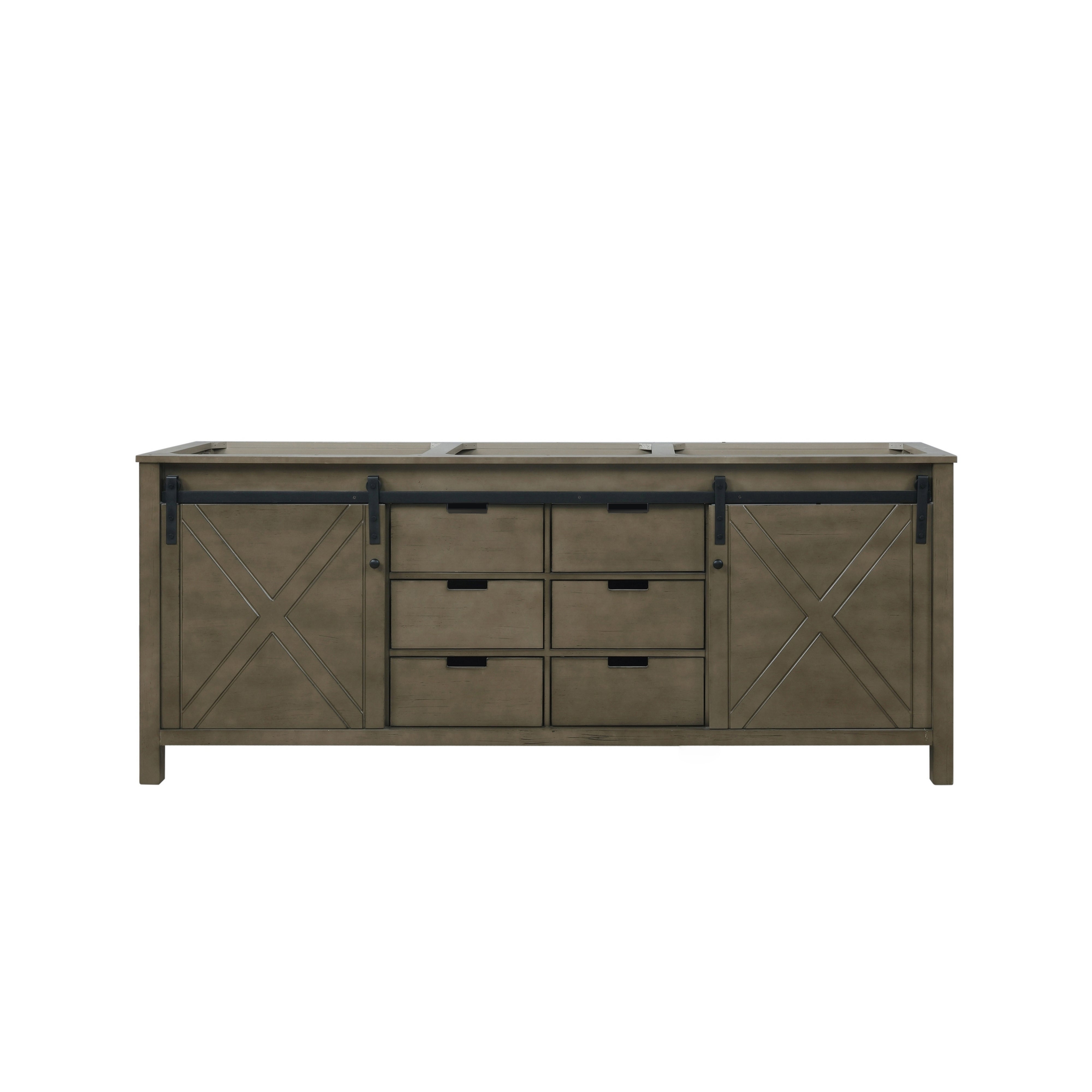 Lexora Marsyas 80 in W x 22 in D Double Bath Vanity