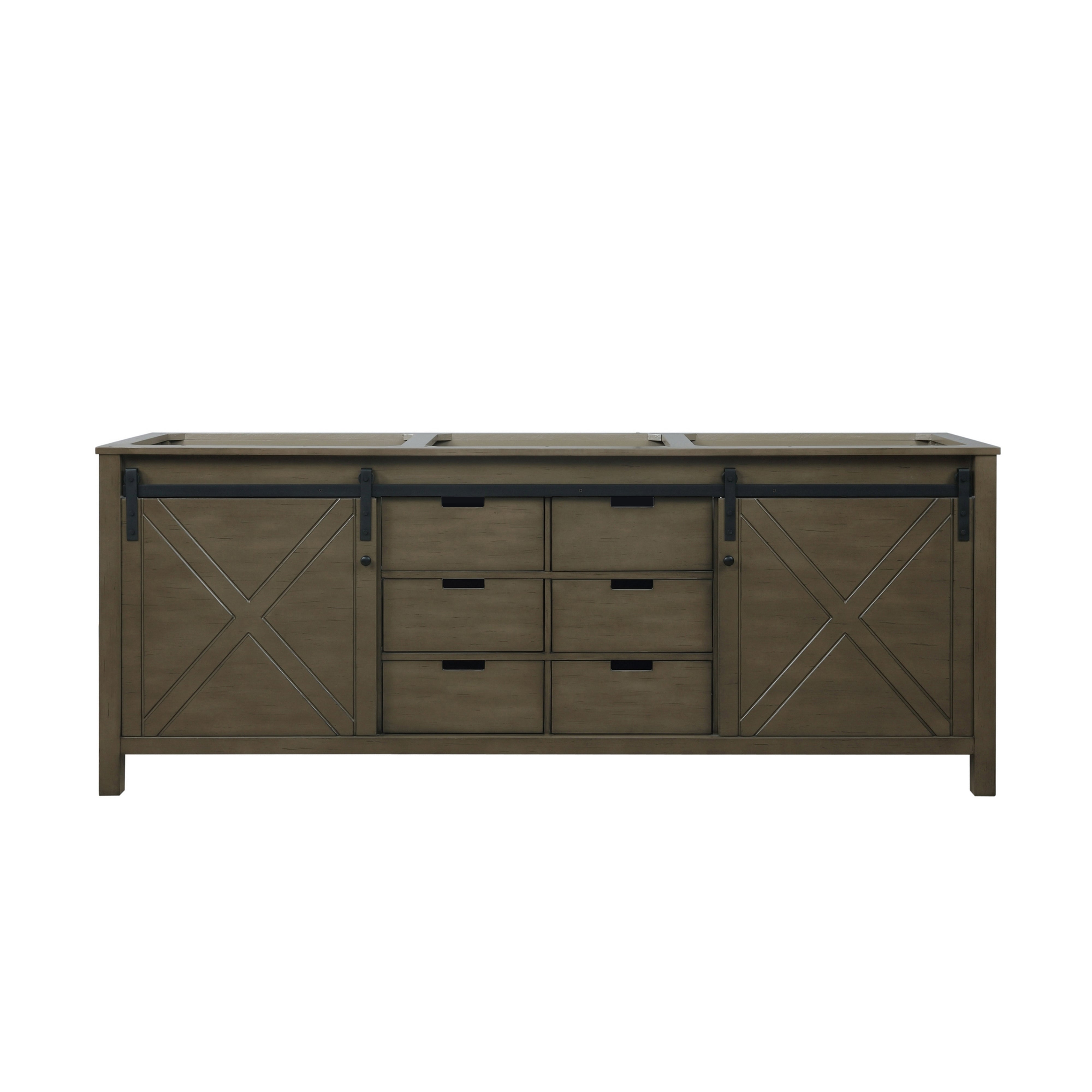 Lexora Marsyas 84 in W x 22 in D Double Bath Vanity