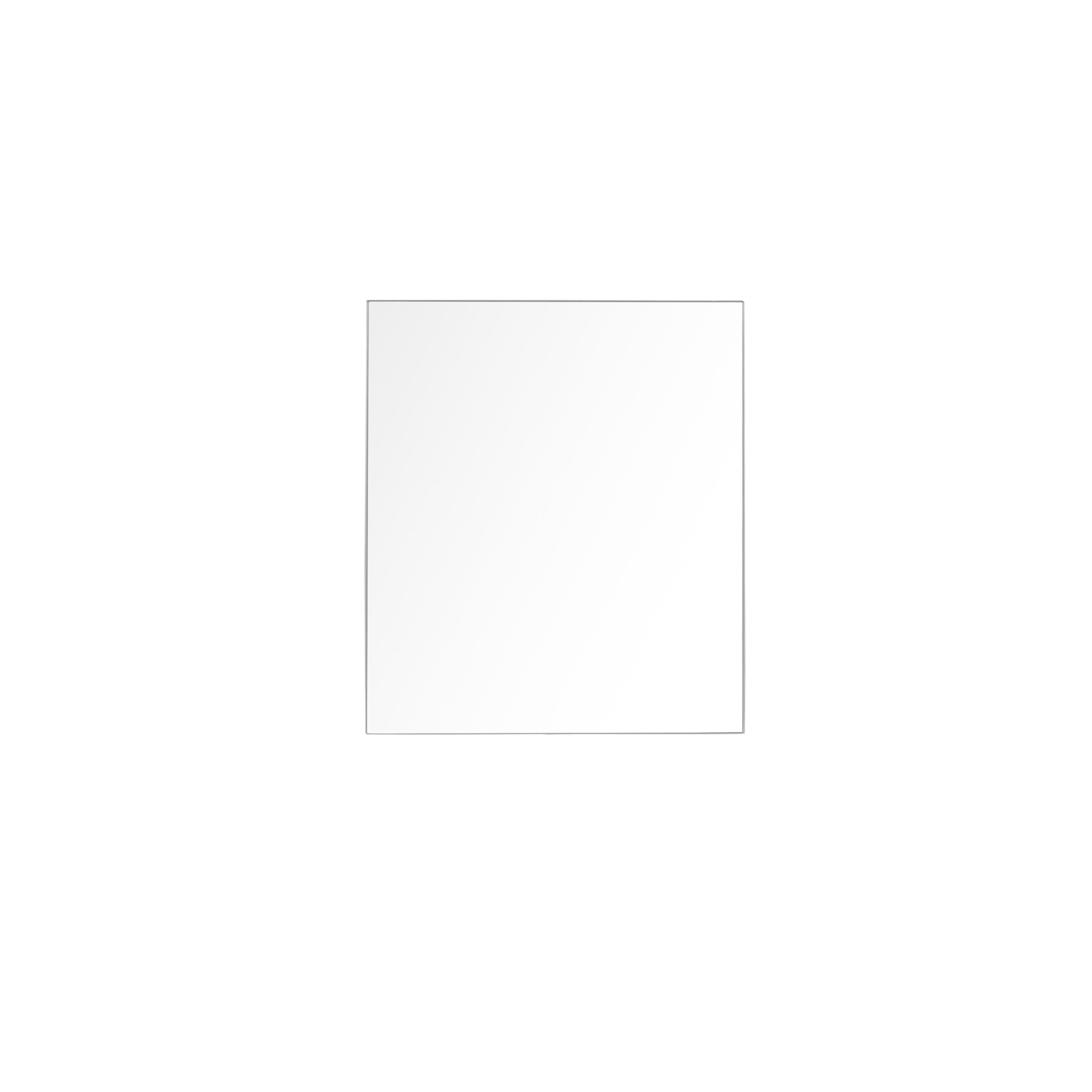 brushed nickel mirror