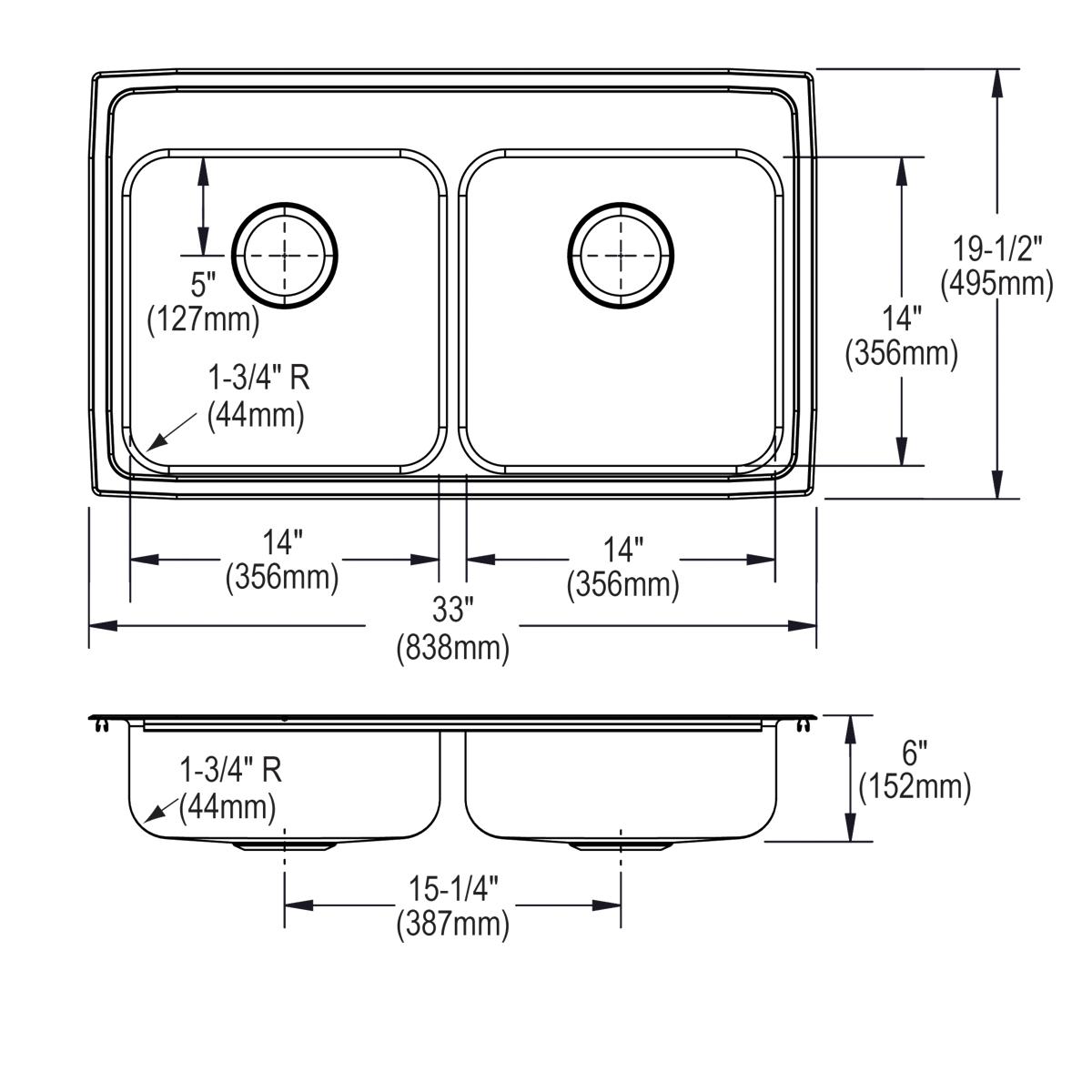 lustrous satin ada sink