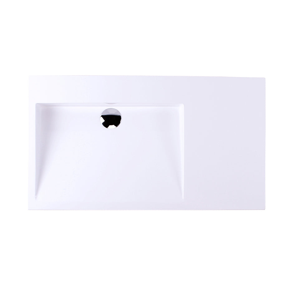 gloss white sink
