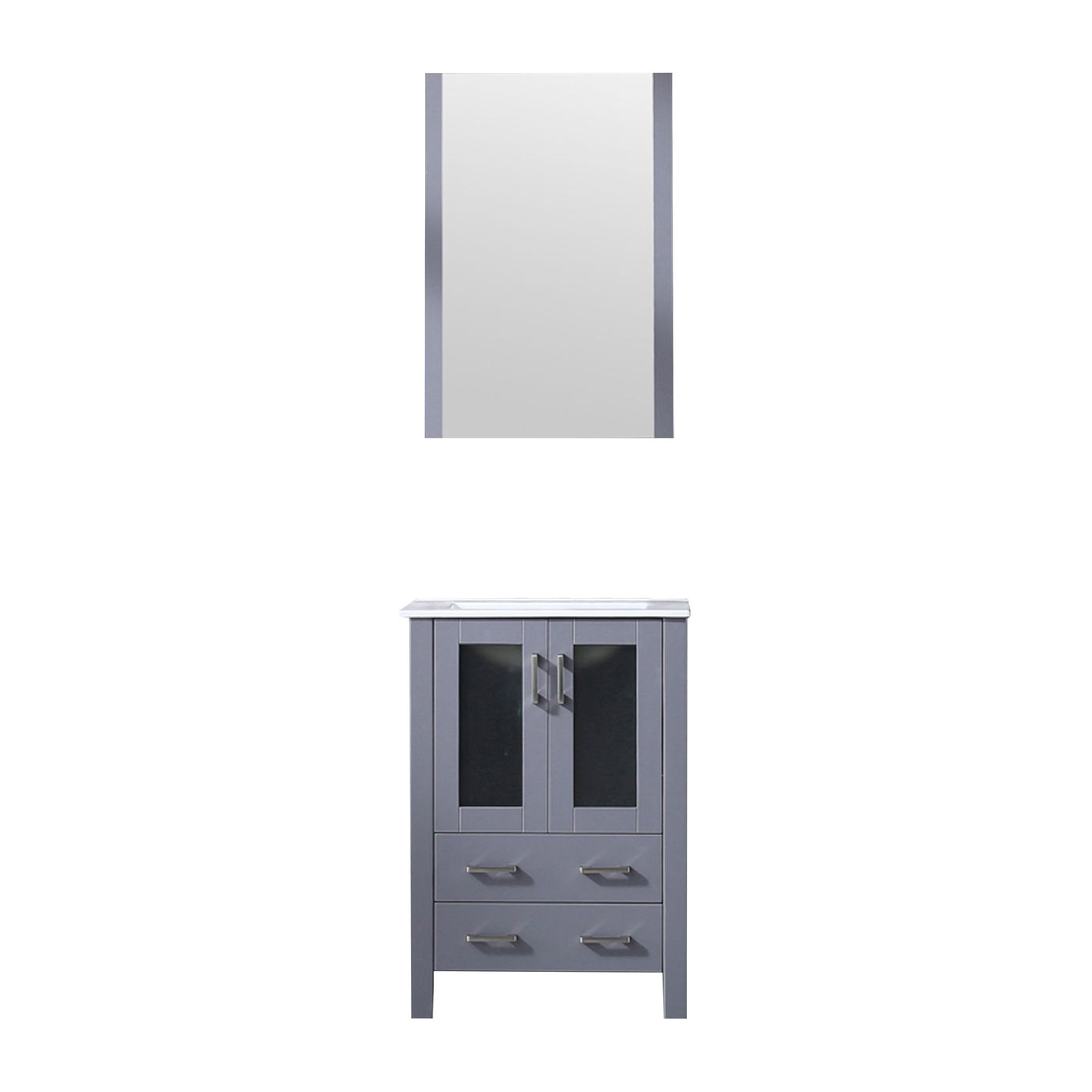 Lexora Volez 24 in W x 18.25 in D Bath Vanity