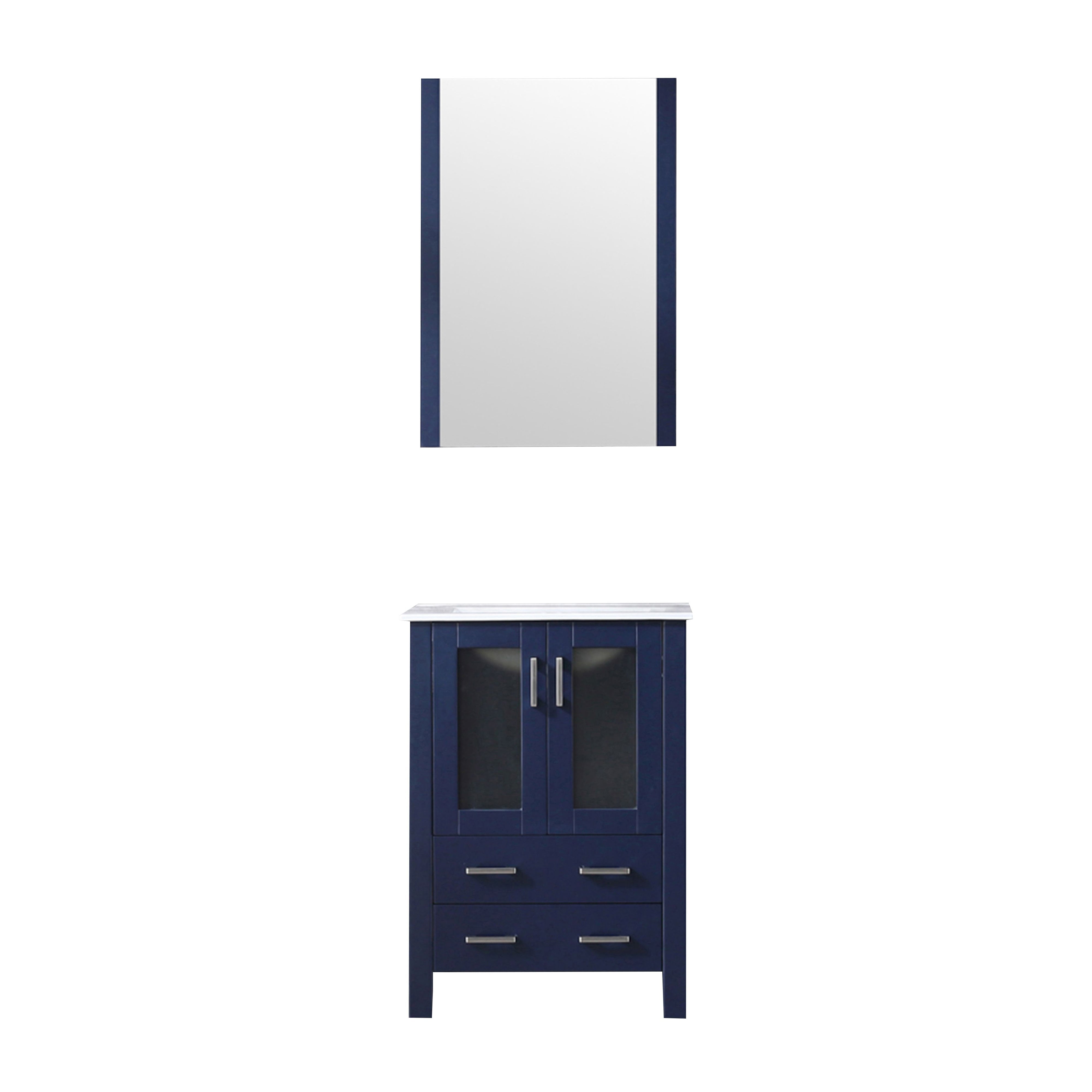 Lexora Volez 24 in W x 18.25 in D Bath Vanity