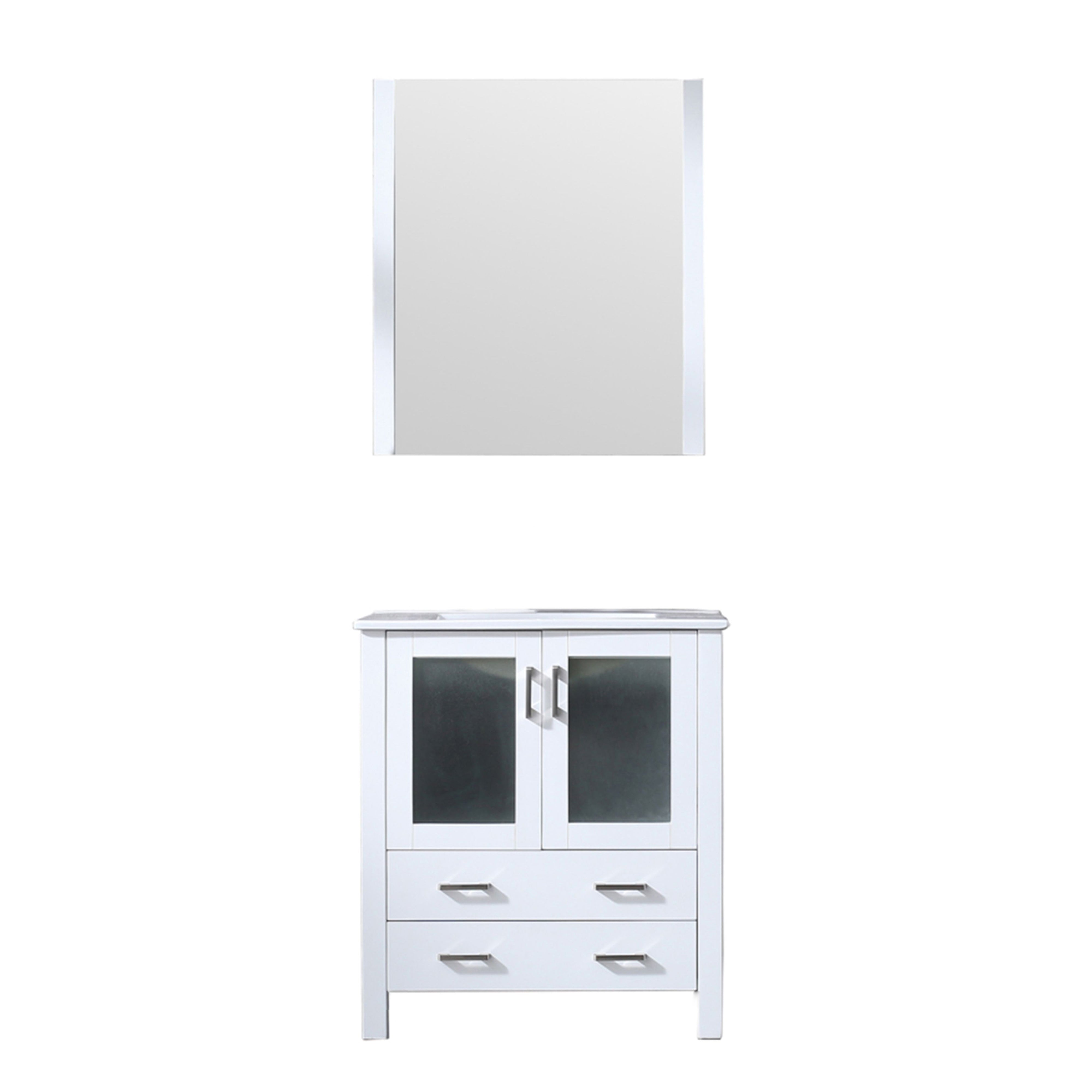 Lexora Volez 30 in W x 18.25 in D Bath Vanity
