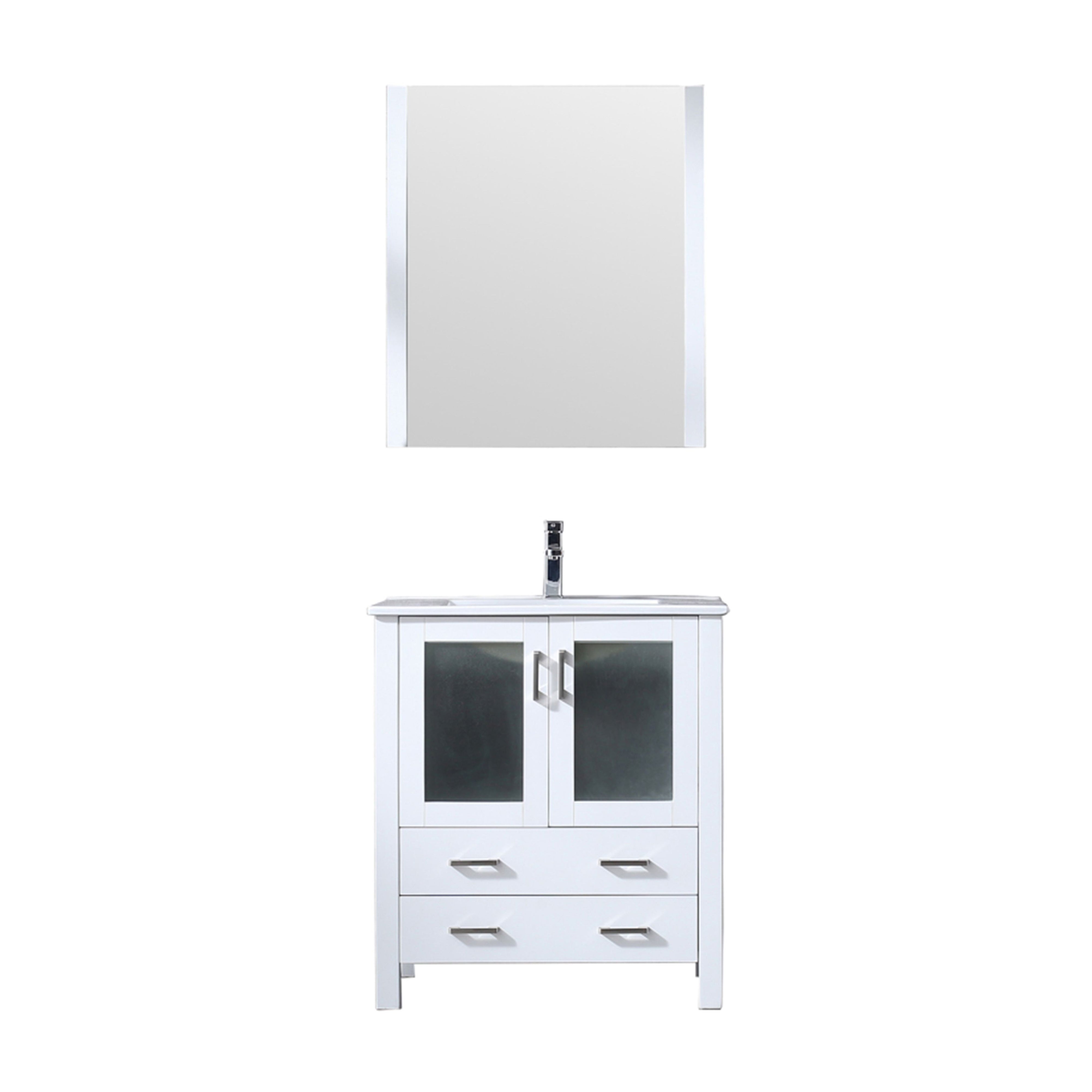 Lexora Volez 30 in W x 18.25 in D Bath Vanity