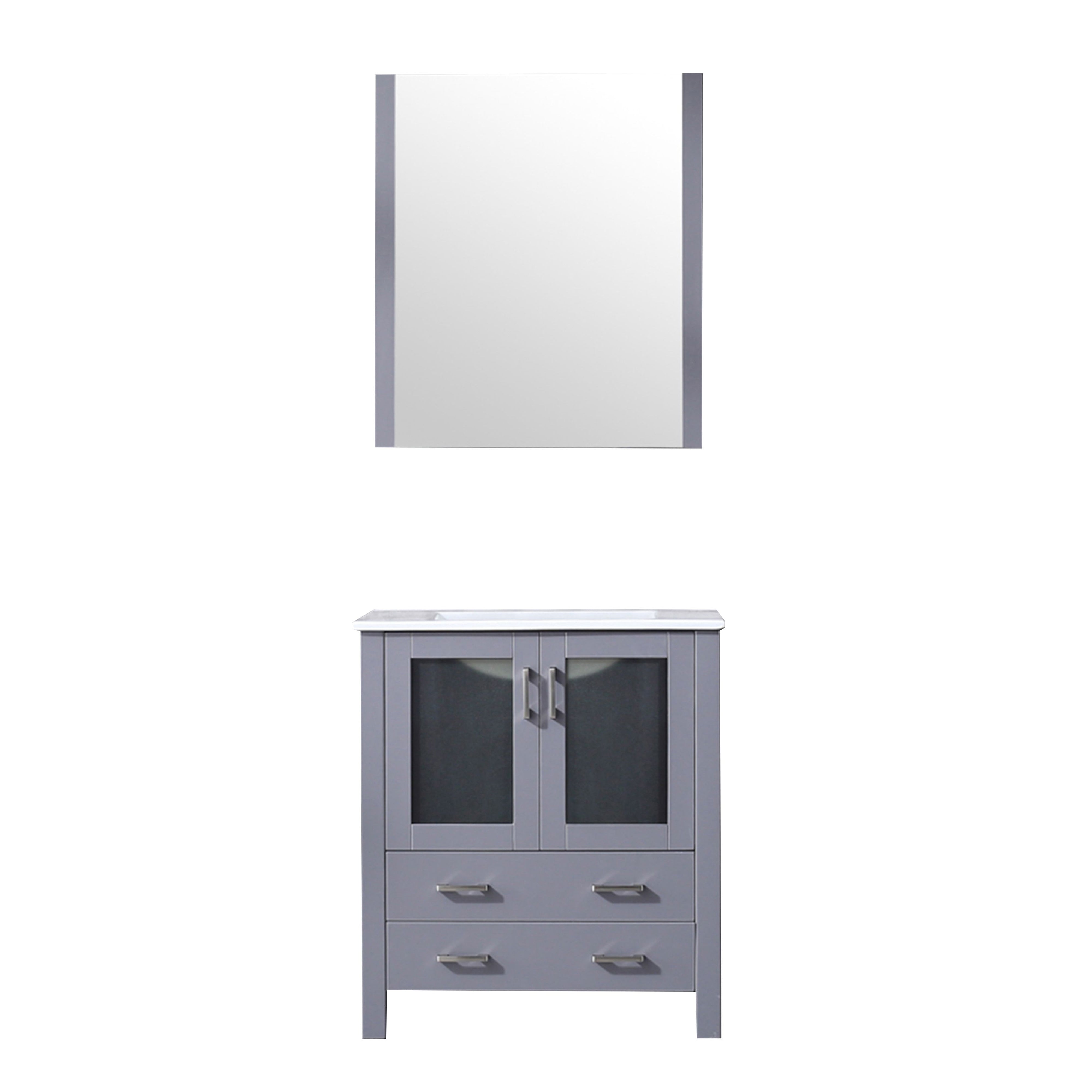 Lexora Volez 30 in W x 18.25 in D Bath Vanity
